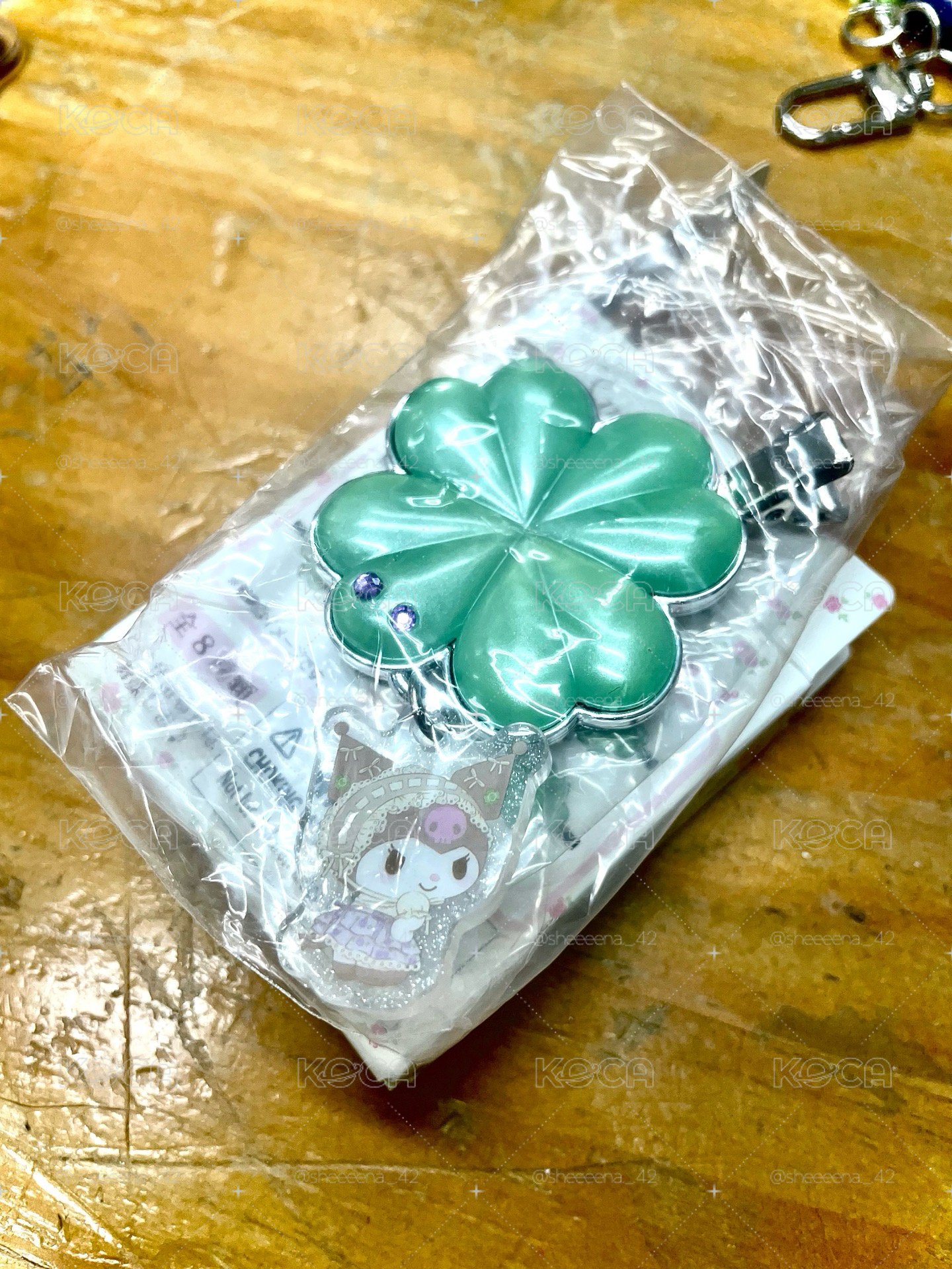 四葉草 庫洛米髮夾