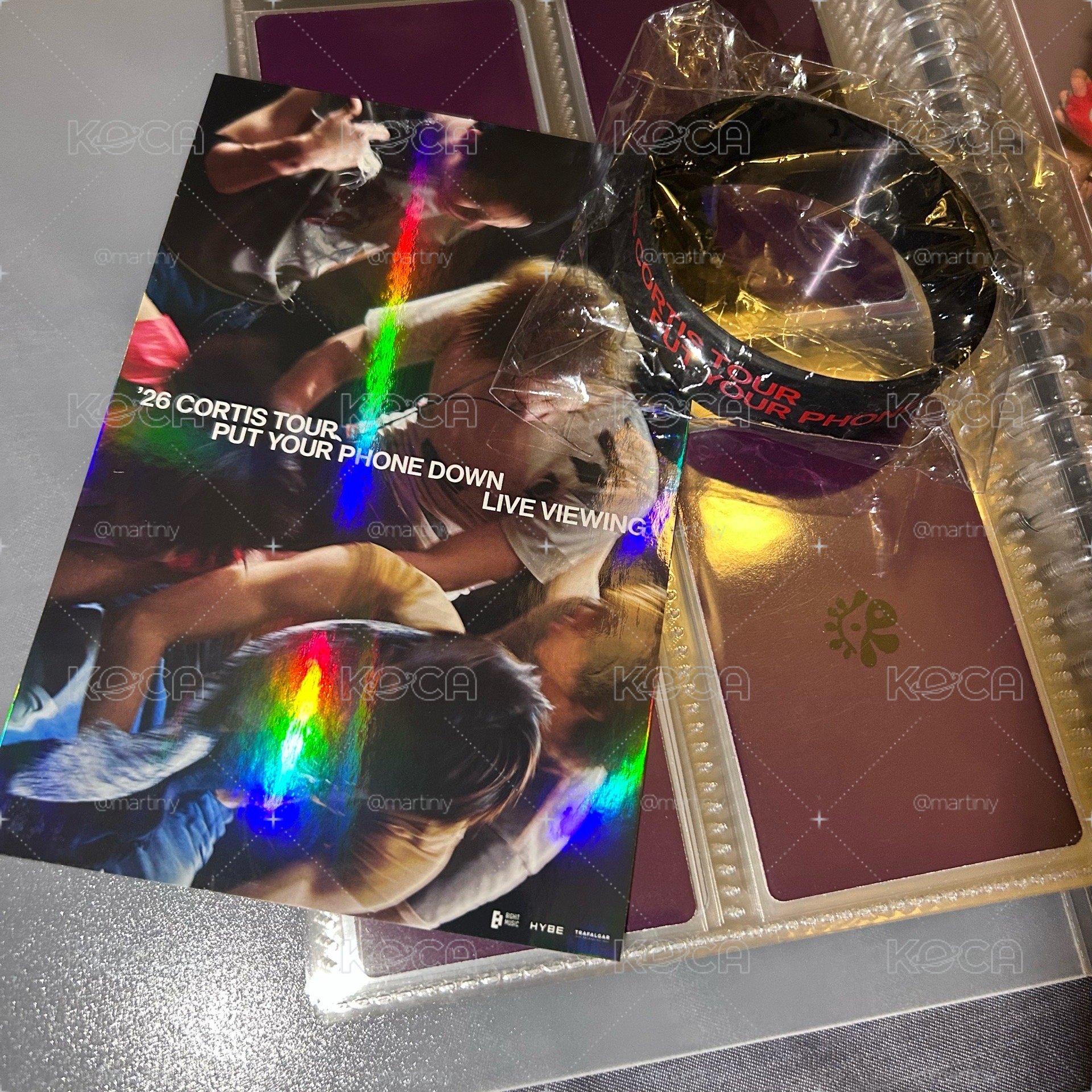 全新26’巡迴 威秀影城 線上演唱會 直播特別企劃  手環+明信片組