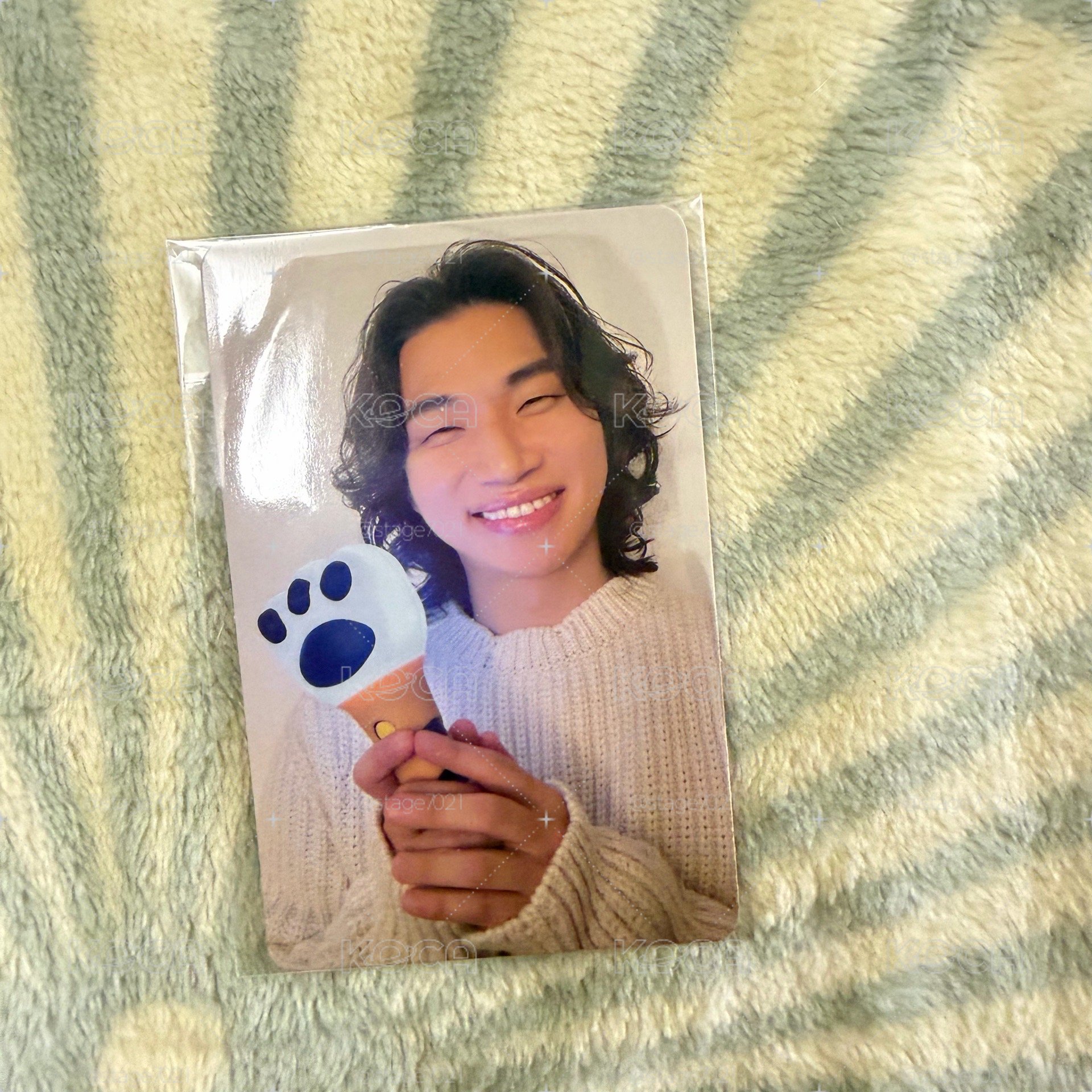 大聲虎掌手燈 螢光棒 bstage  周邊卡 大聲手燈卡