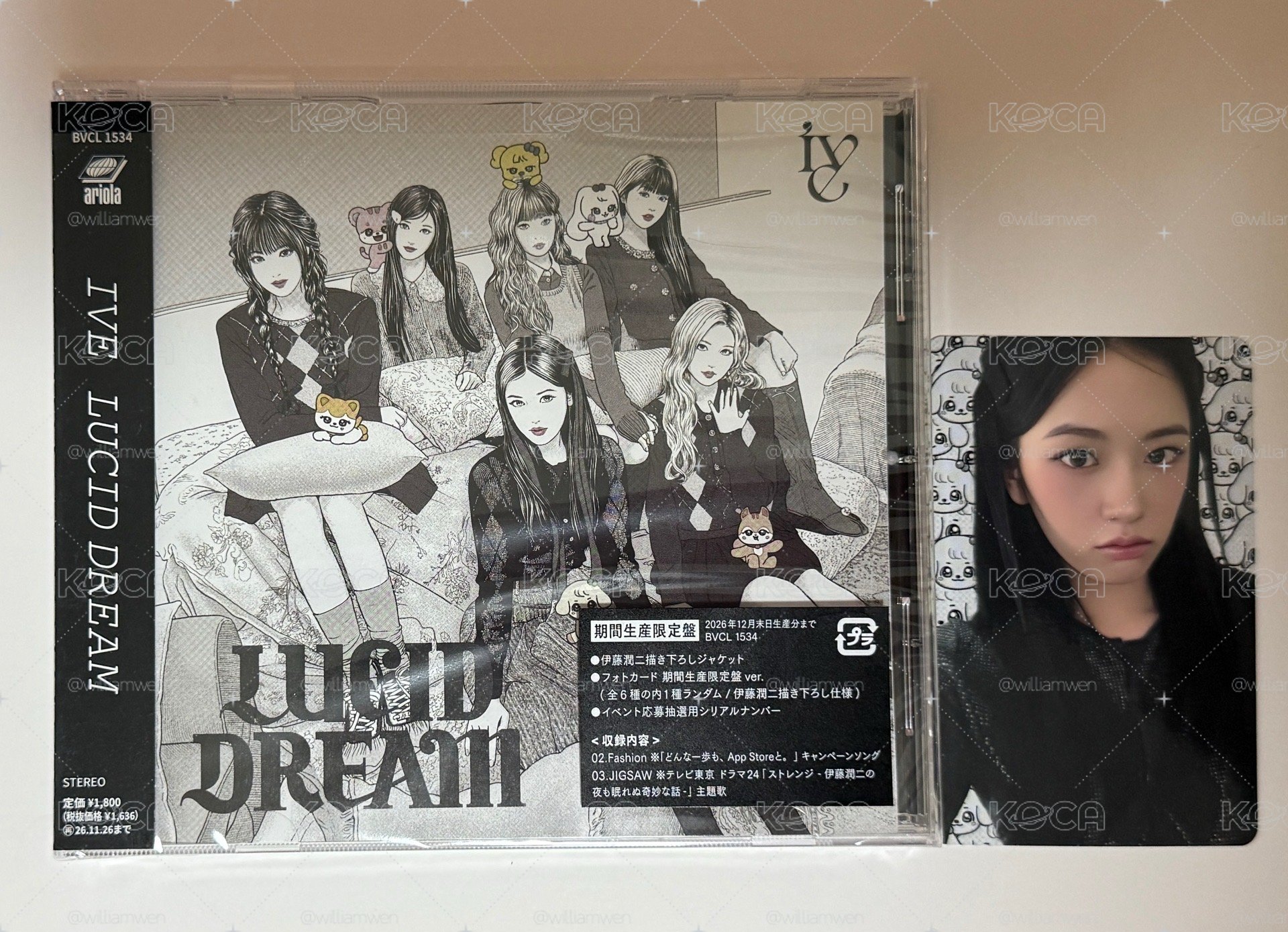 現貨 IVE 日專Lucid Dream 期間限定盤+專卡