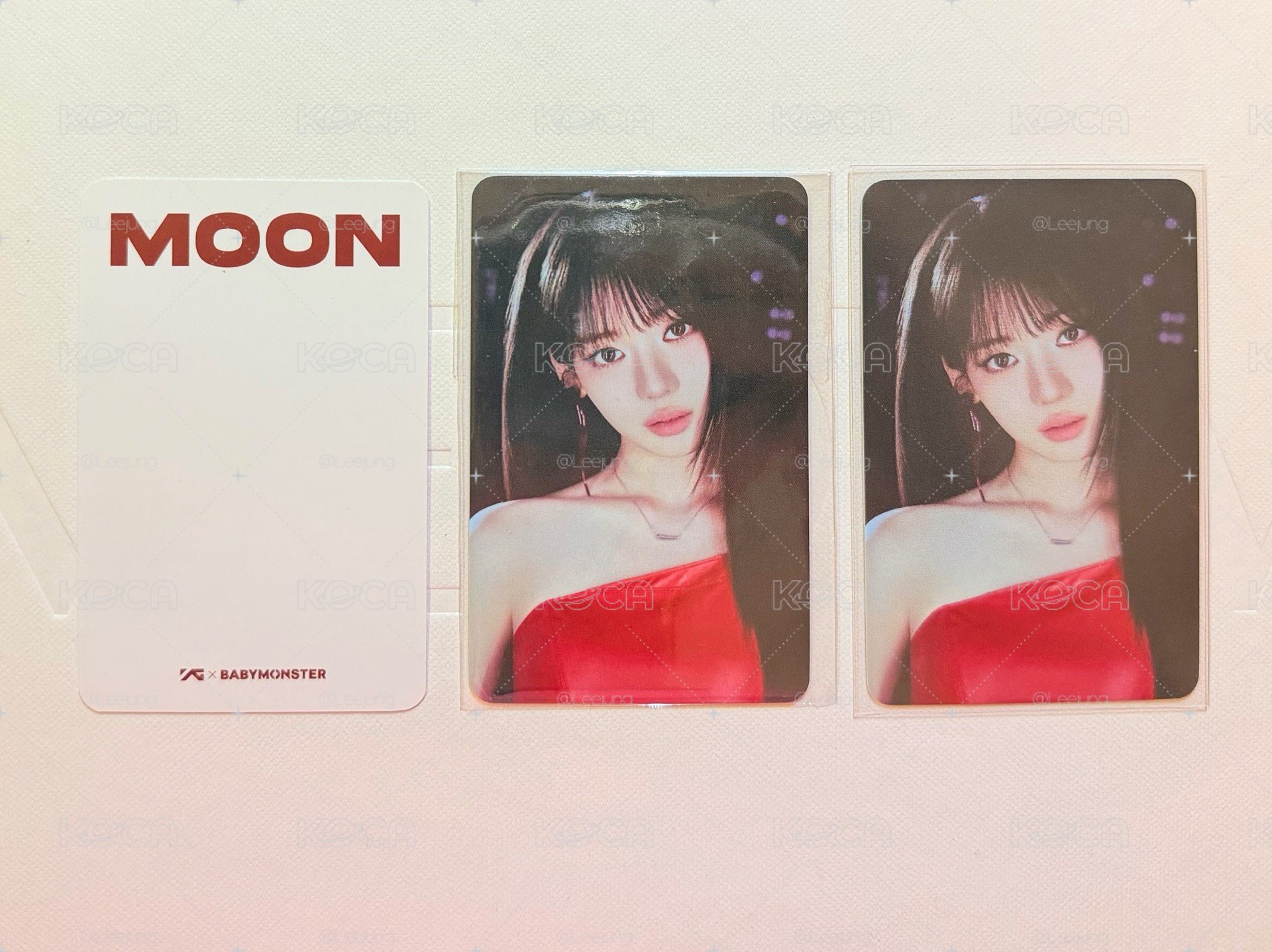moon打歌茶x2+號碼牌