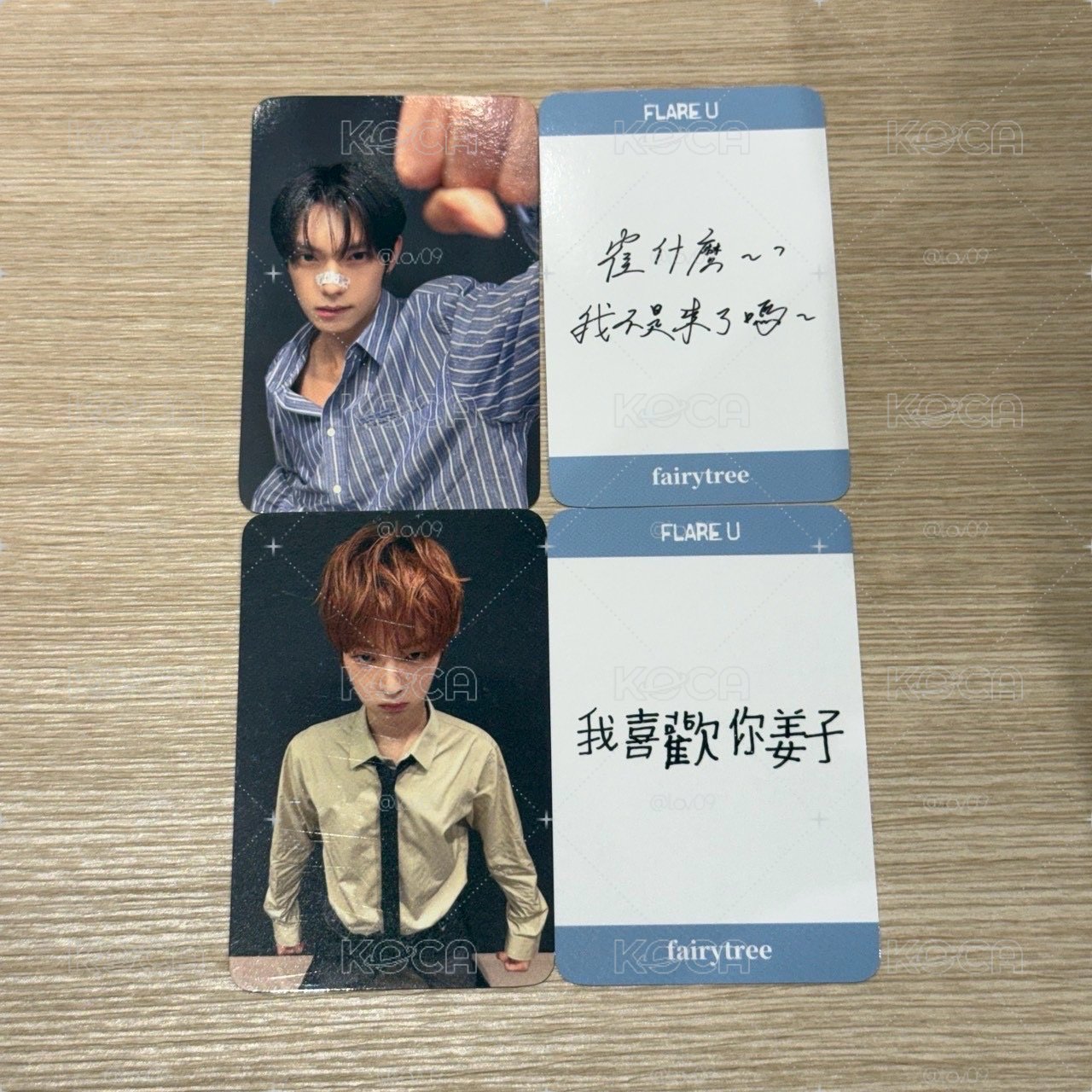 FlareU 仙女樹 台北簽售卡