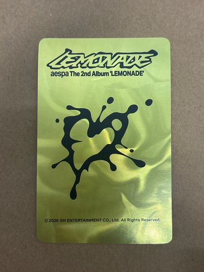 LEMONADE 中國快閃 滿額卡 199扭蛋抽獎卡