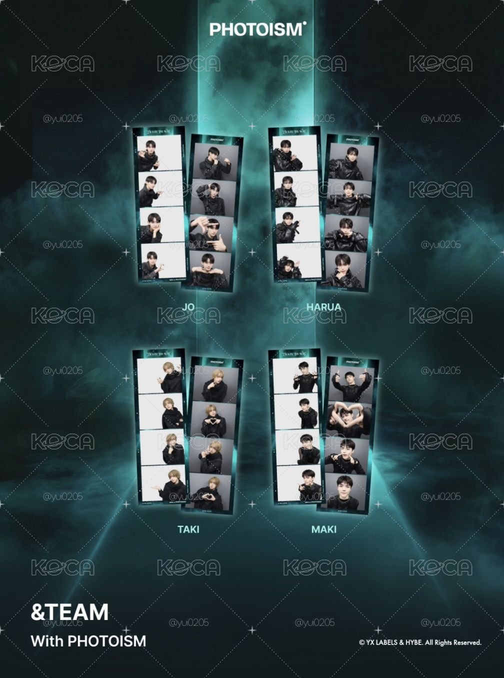 &team BTW photoism代購