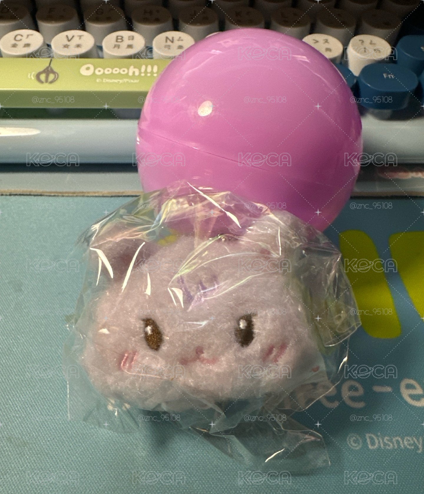 🐱ANITEEZ IN COLOR 鑰匙圈吊飾 LINKABLE FACE KEYRING 傘咪