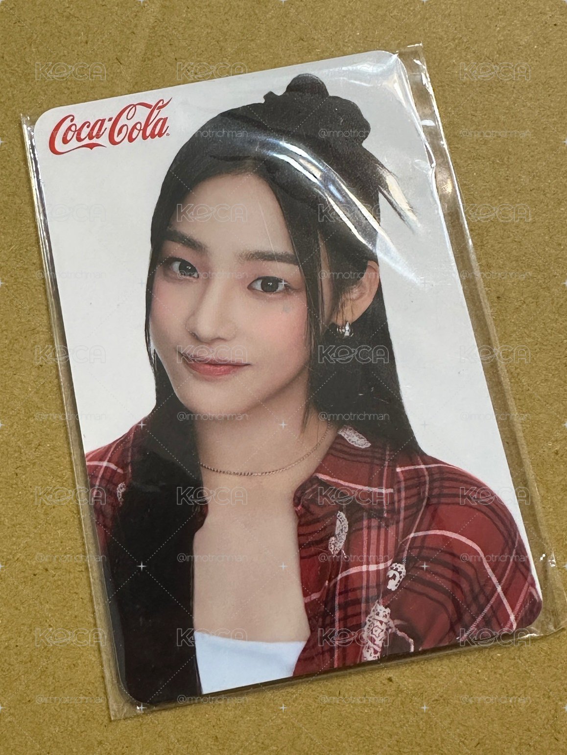 ［現貨］NewJeans x Coca-Cola 代言可樂卡 一套五張 全新未拆