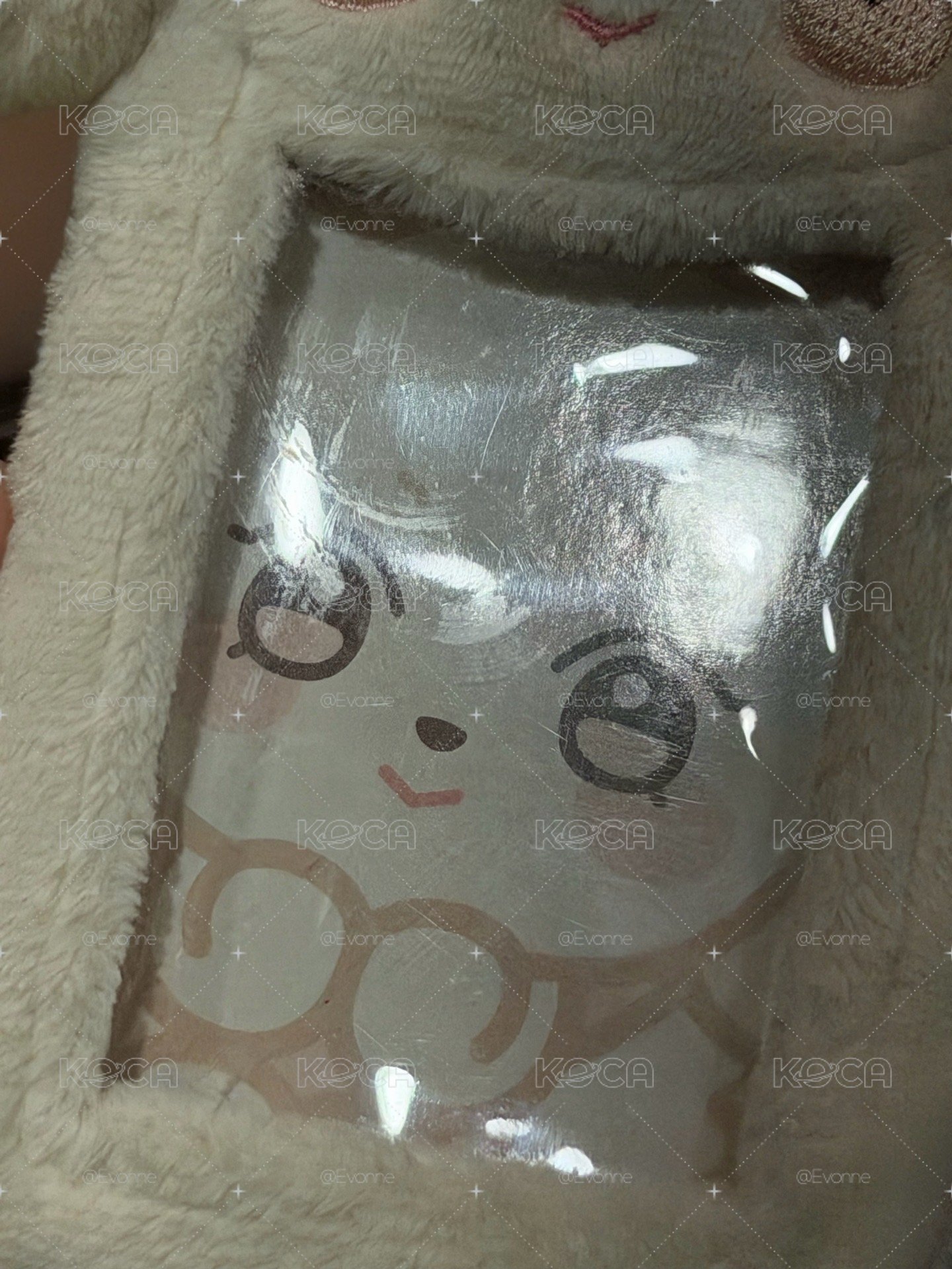 呂尚 毛絨卡套 無原袋 有痕跡如圖