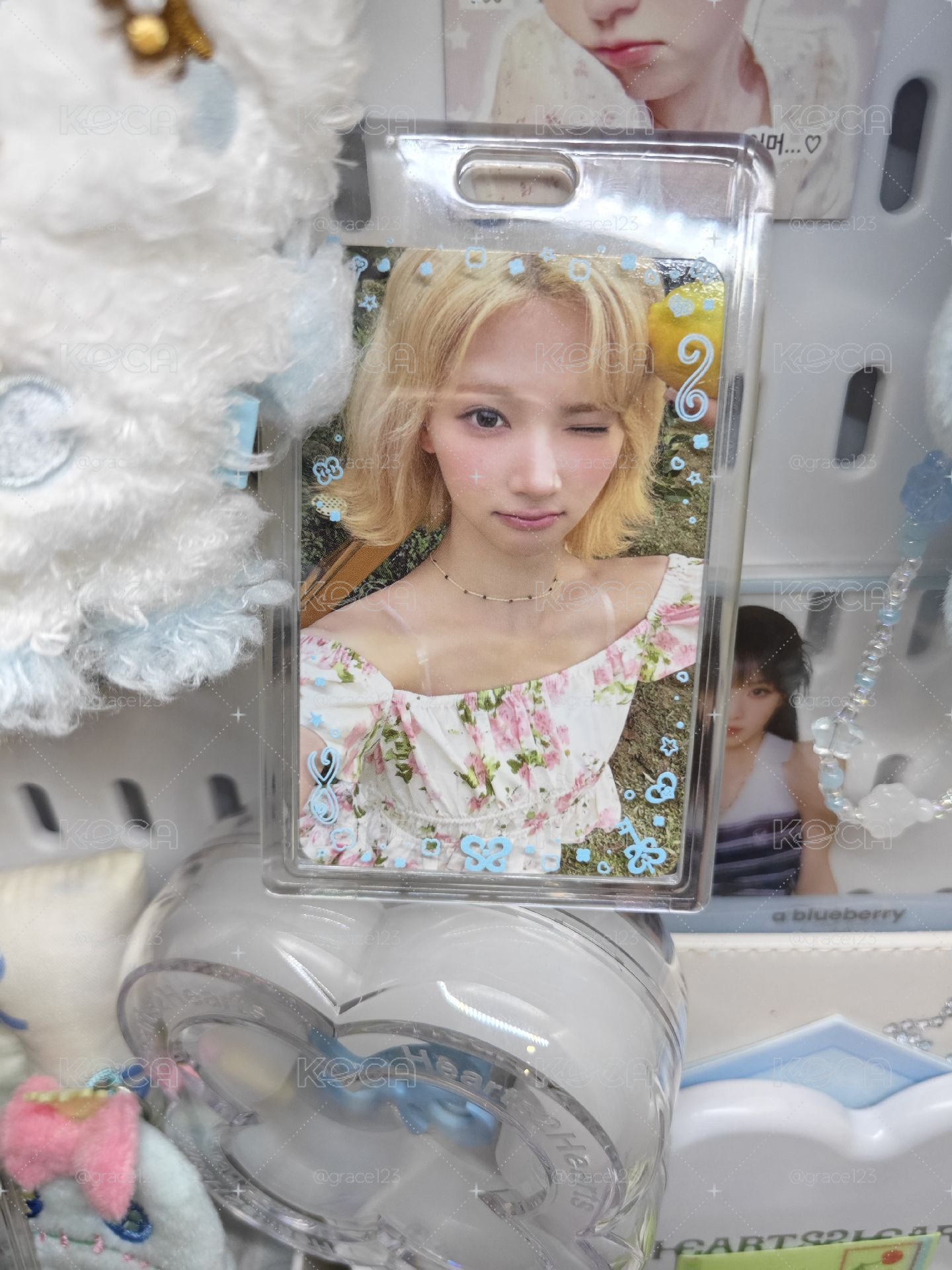 迷二 jiwoo 專輯卡 Sticker Ver.