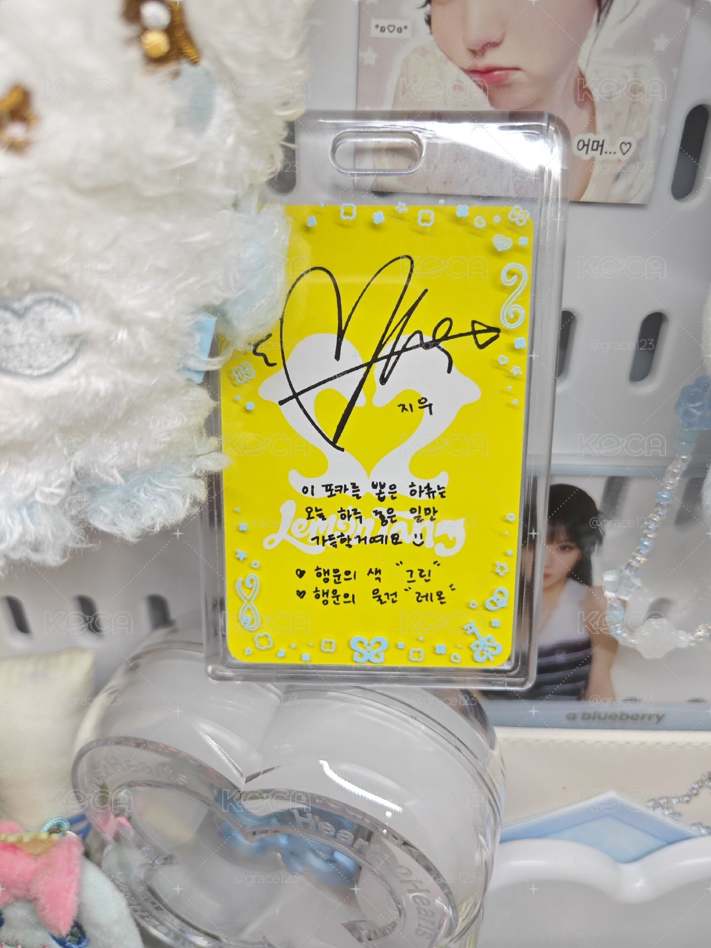 迷二 jiwoo 專輯卡 Sticker Ver.
