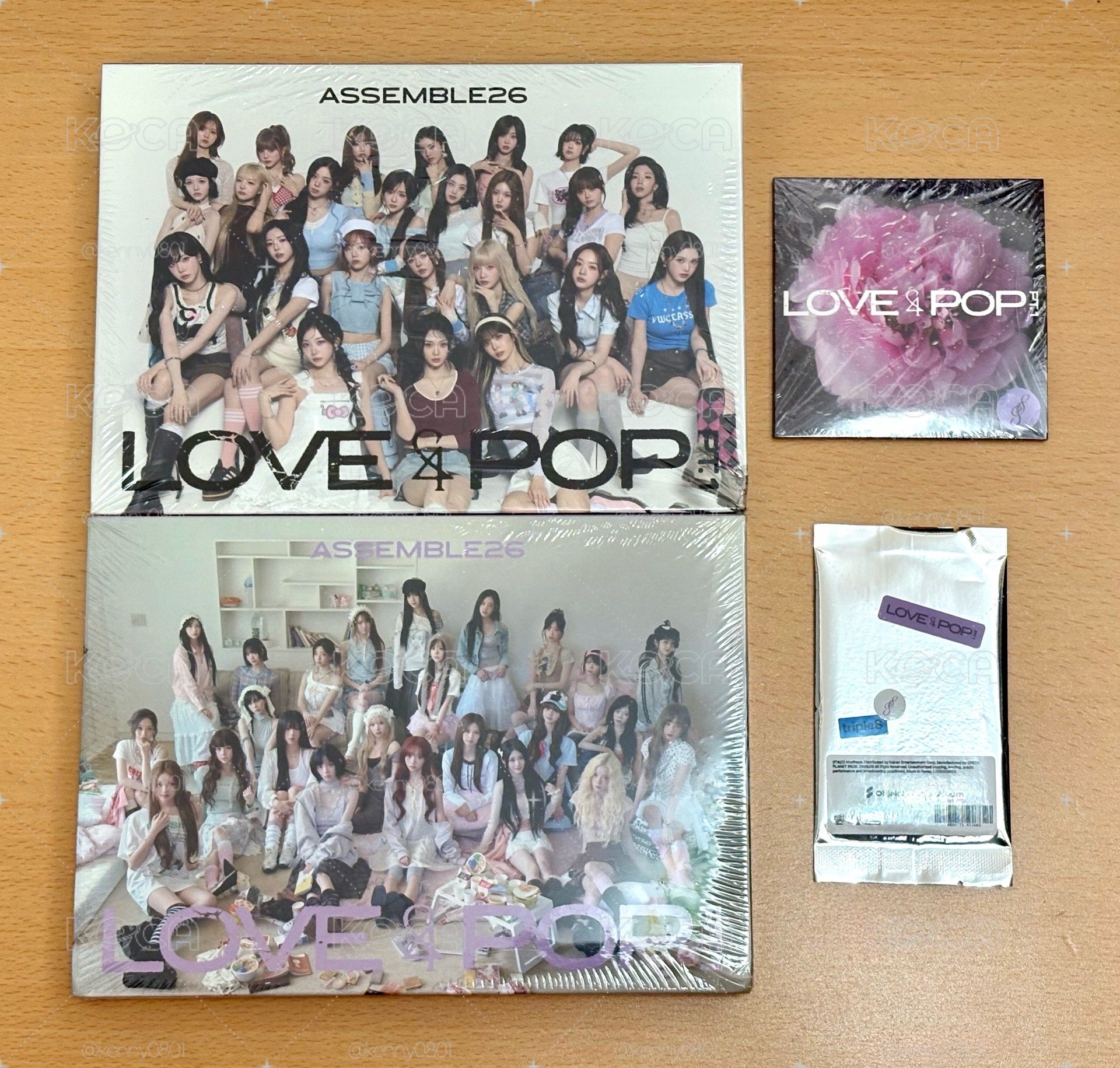 tripleS ASSEMBLE26 LOVE&POP pt.1 PB 普版 Wappen OMA 專輯 未拆專