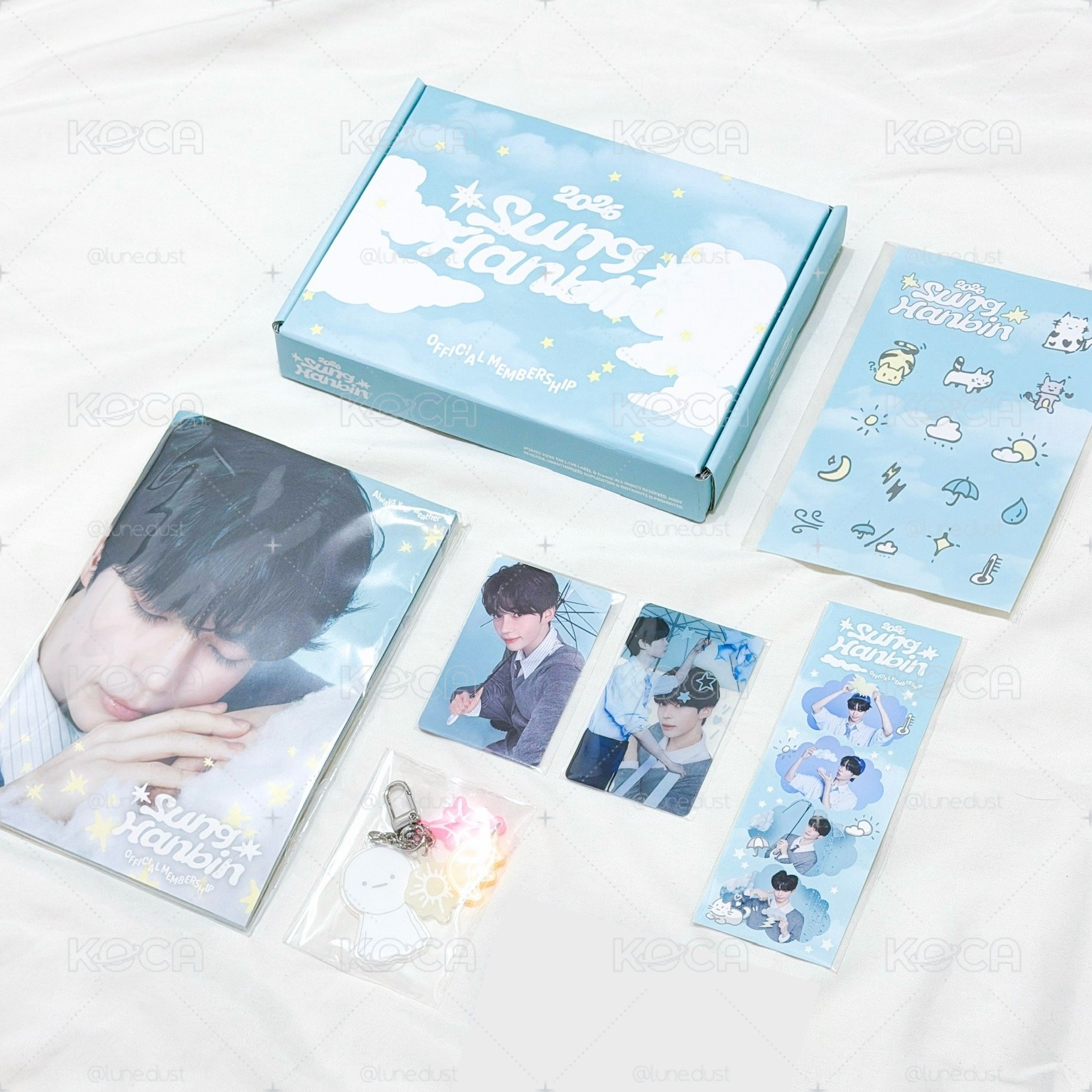 成韓彬 一期會員禮 sunghanbin 1st membership kit