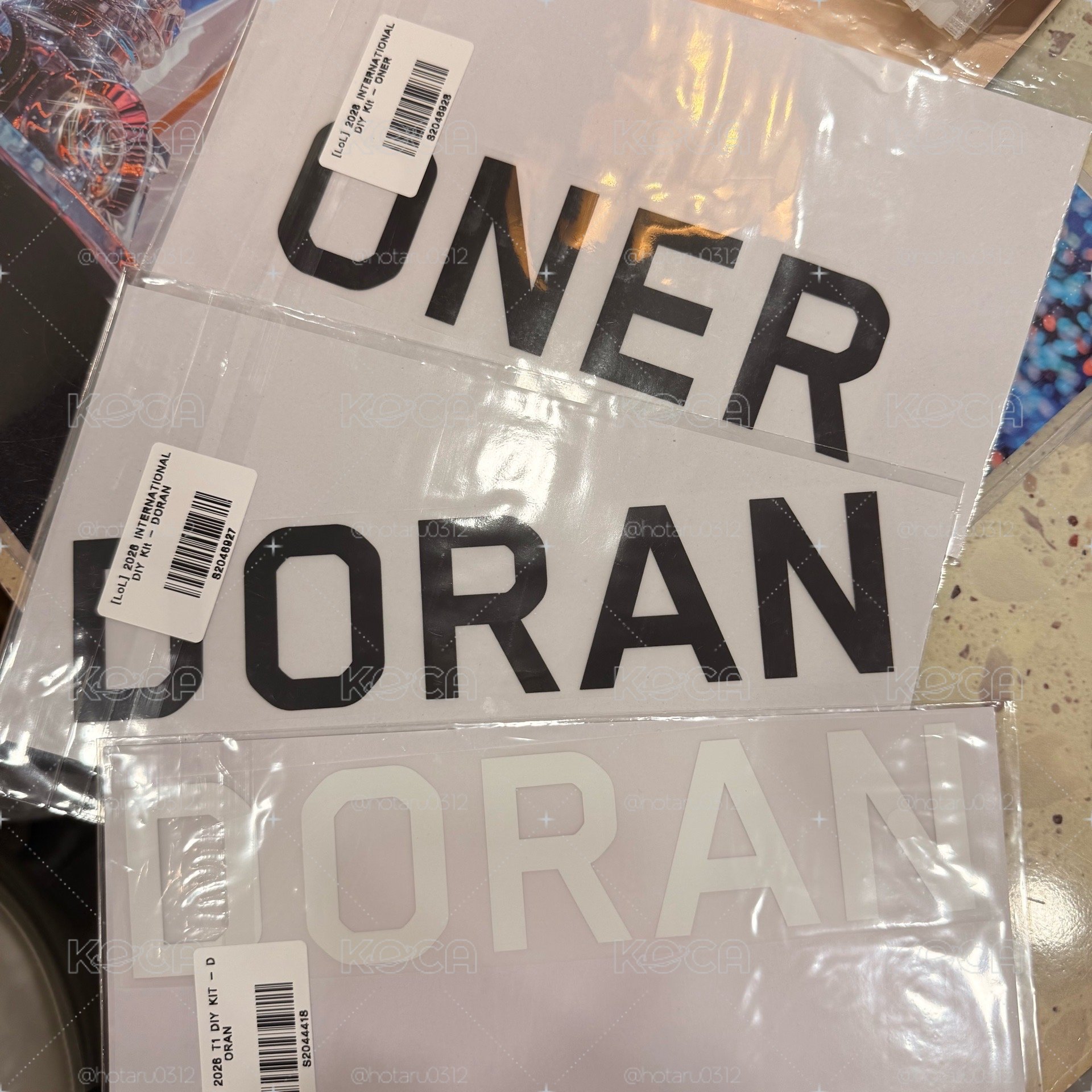 Oner黑名條