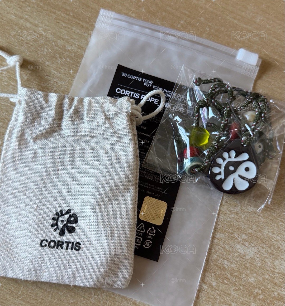 CORTIS 生日項鍊黑