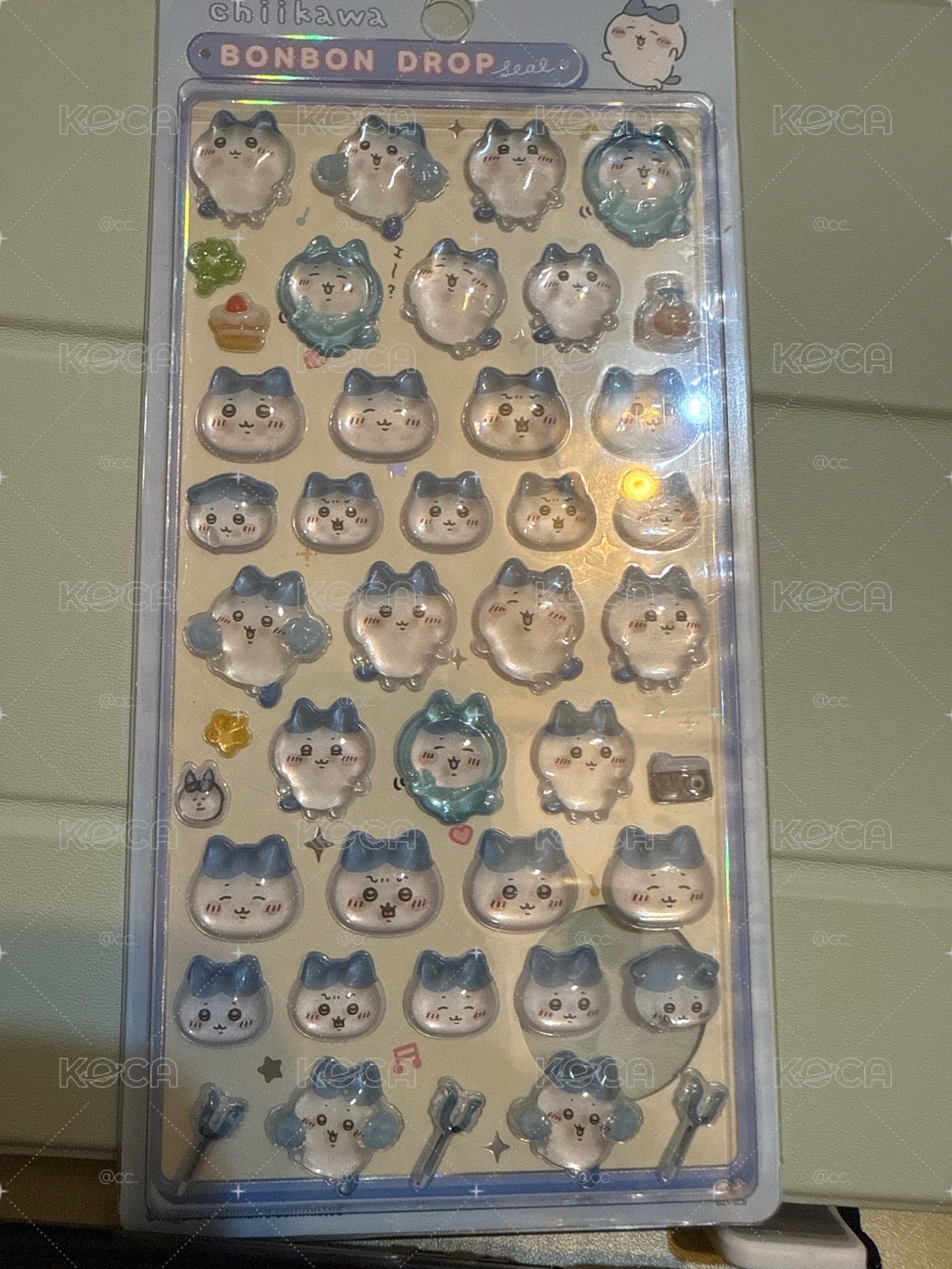 小八水晶貼紙