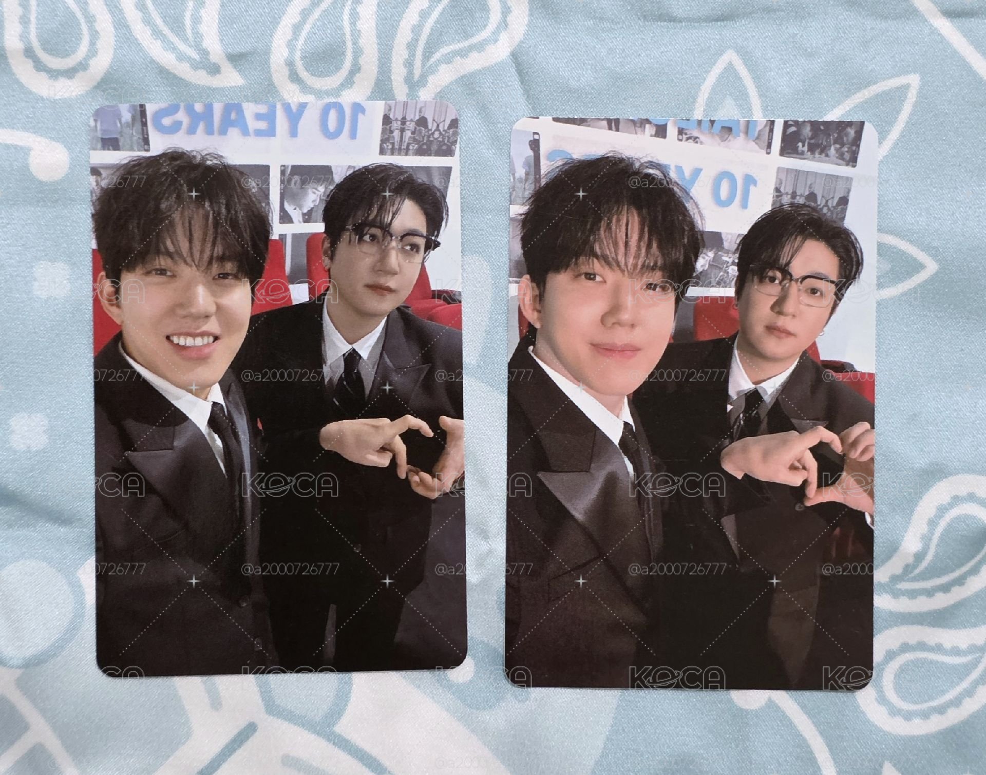 the decade隨機卡 釜山雙人🐻🐶