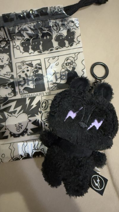 BT21 x 藤原浩聯名Fragment 松鼠鄭號錫 Mang 吊飾
