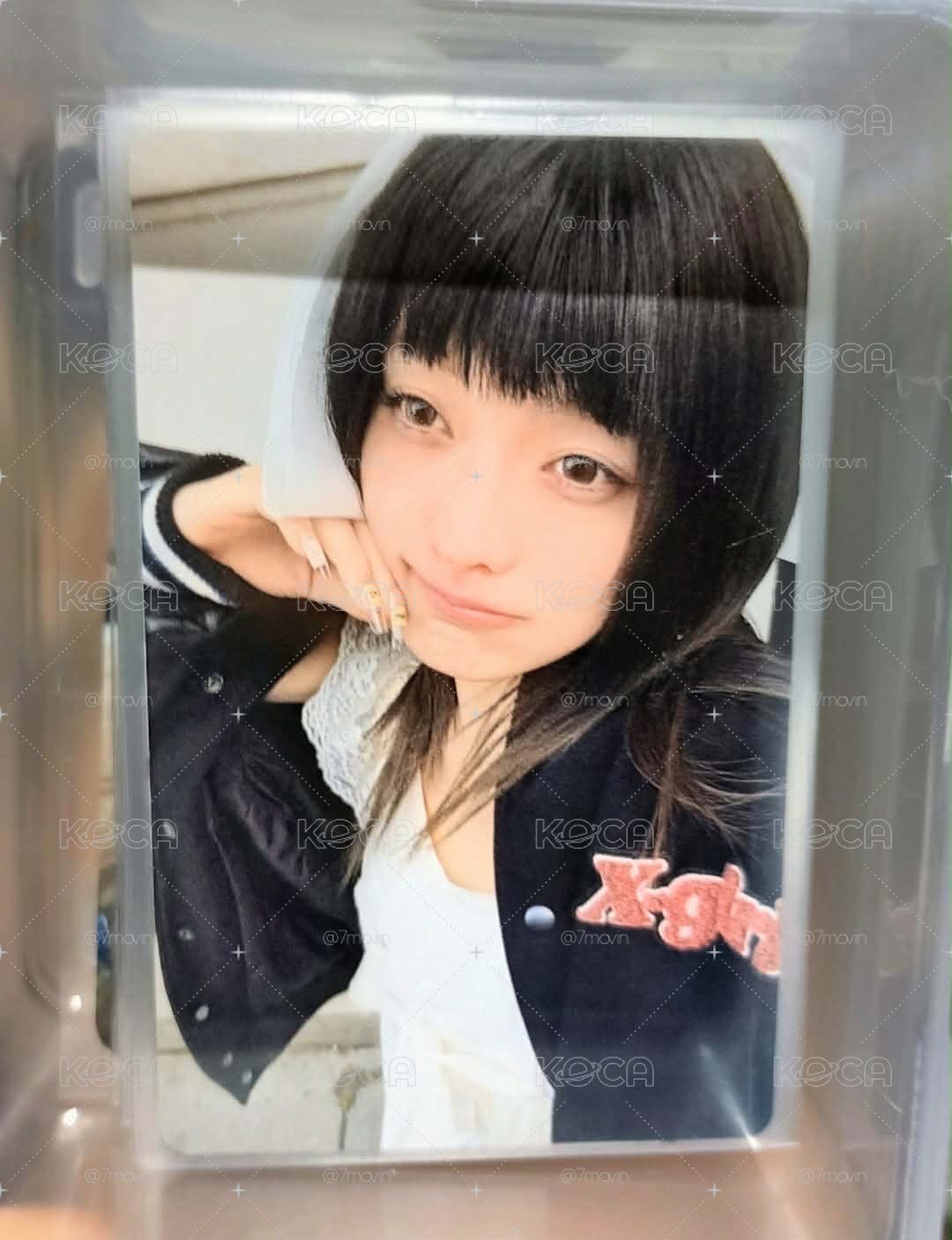 彩羽托臉小卡