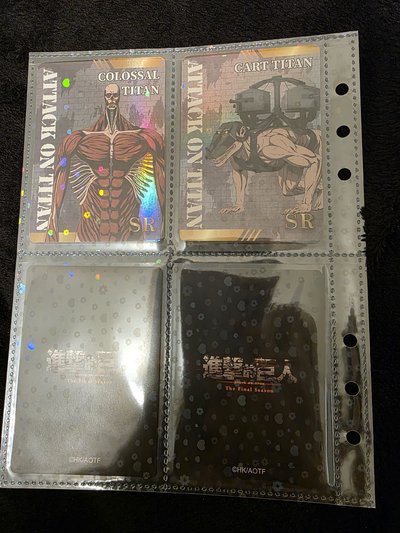 進擊的巨人 抽卡機 一套14張 不拆🩷