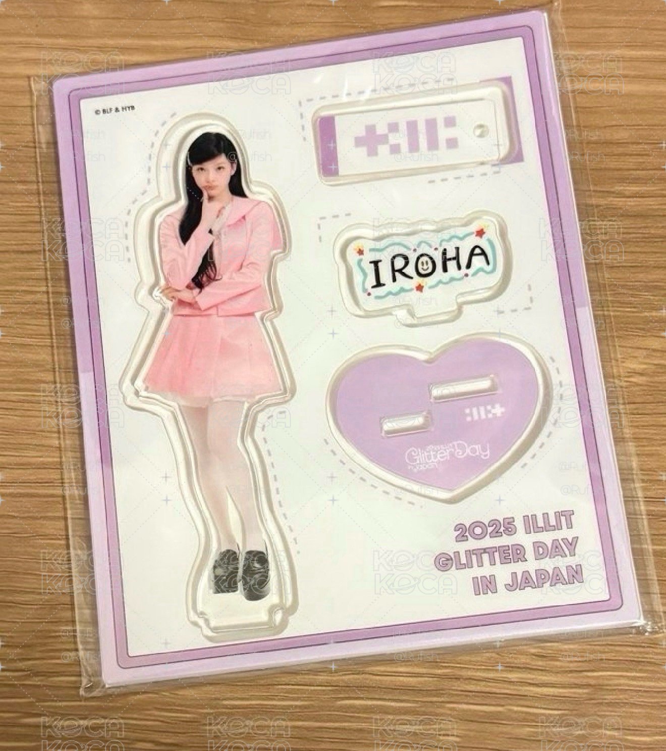 illit iroha 25年日本立牌