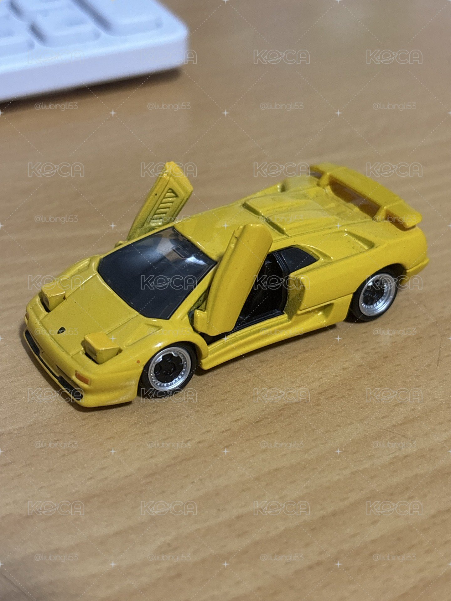 模型車 Tomica Premium 15 藍寶堅尼 Diablo 黑盒 TP15