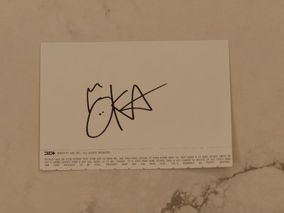 moka美版親簽
