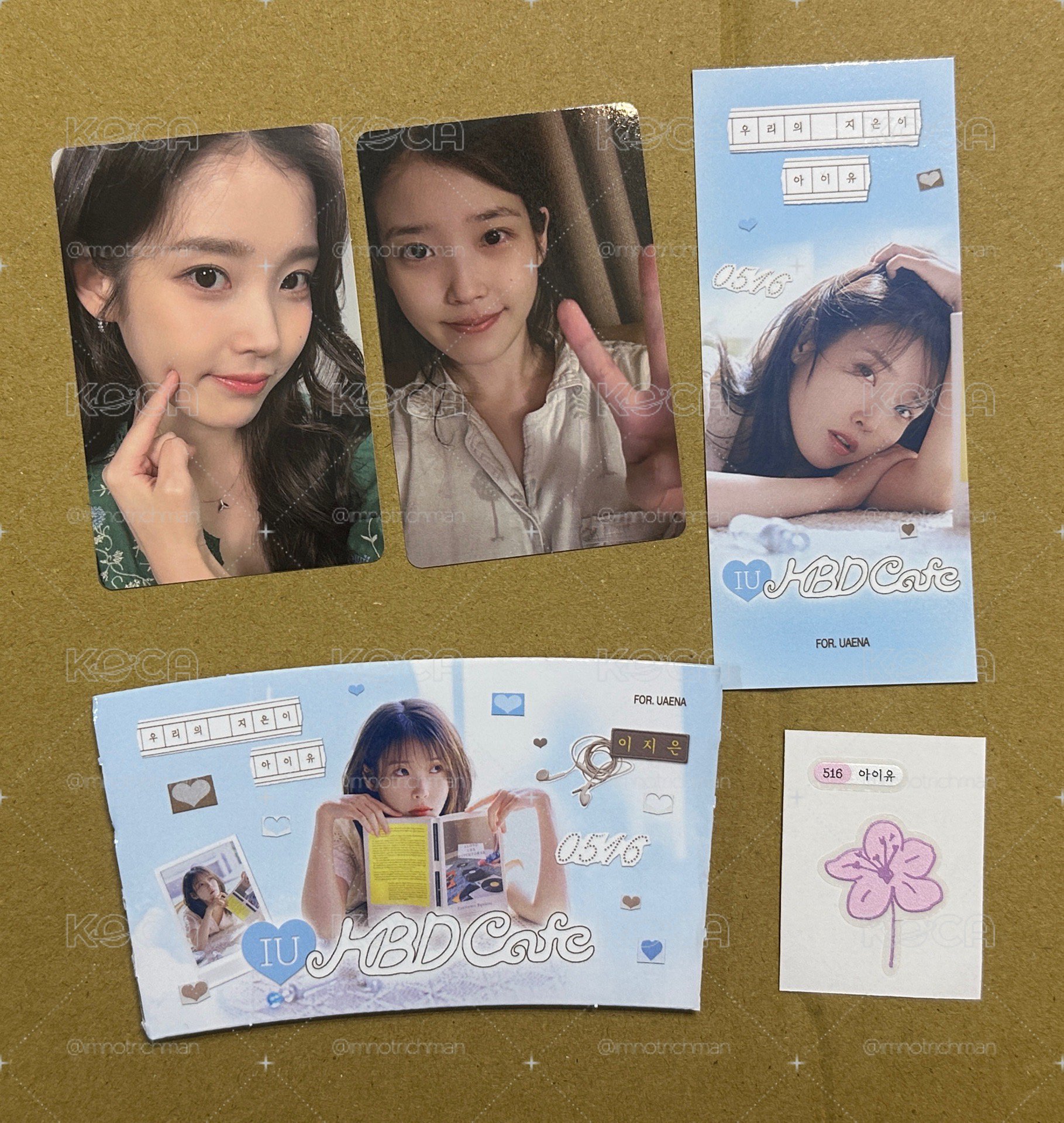 [現貨］IU 2025官方生日套組 （統一裝袋包泡泡紙出貨）