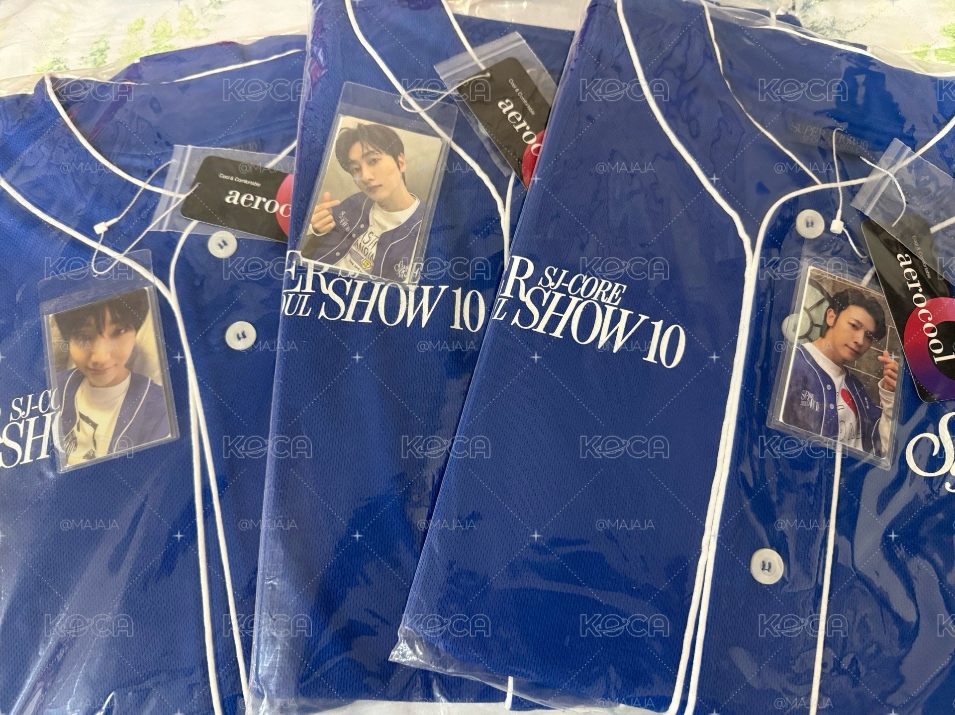 現貨全新 SJ 球衣小卡組 SS10 安可場 銀赫 東海 藝聲