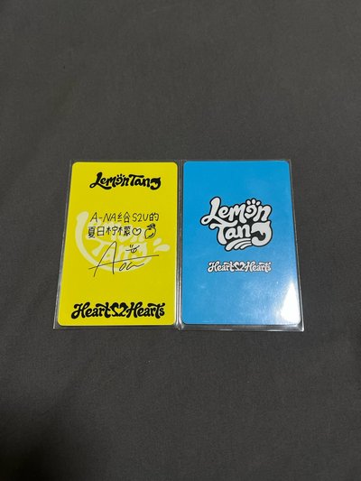 Lemon Tang QQ音樂痛樓 A-na （中文卡背：A-na給S2U的夏日檸檬）原包裝