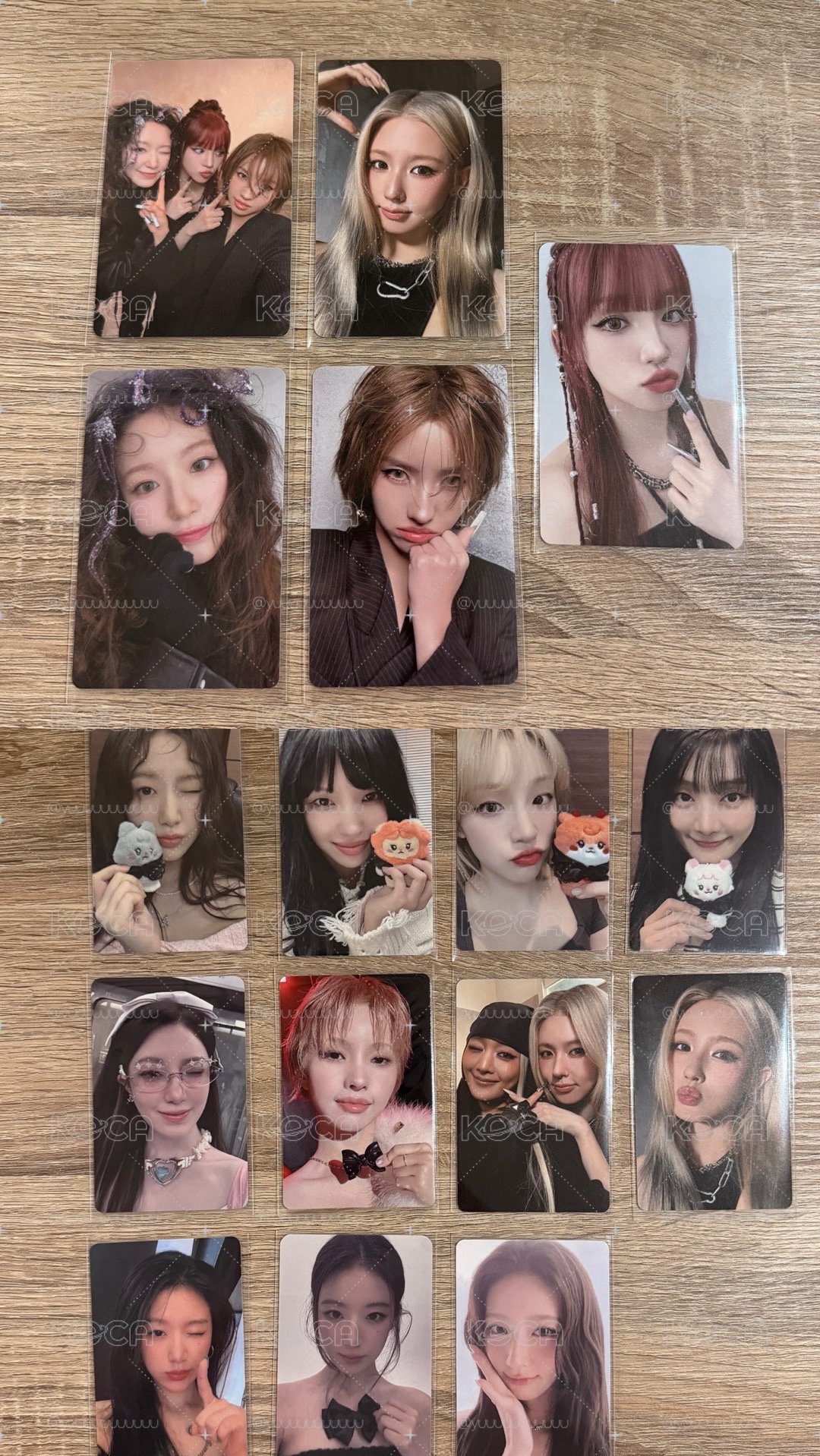 i-dle 滿額卡 隨機卡 入場卡等 全團成員都有