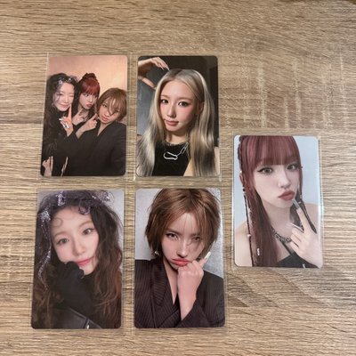 i-dle 滿額卡 隨機卡 入場卡等 全團成員都有
