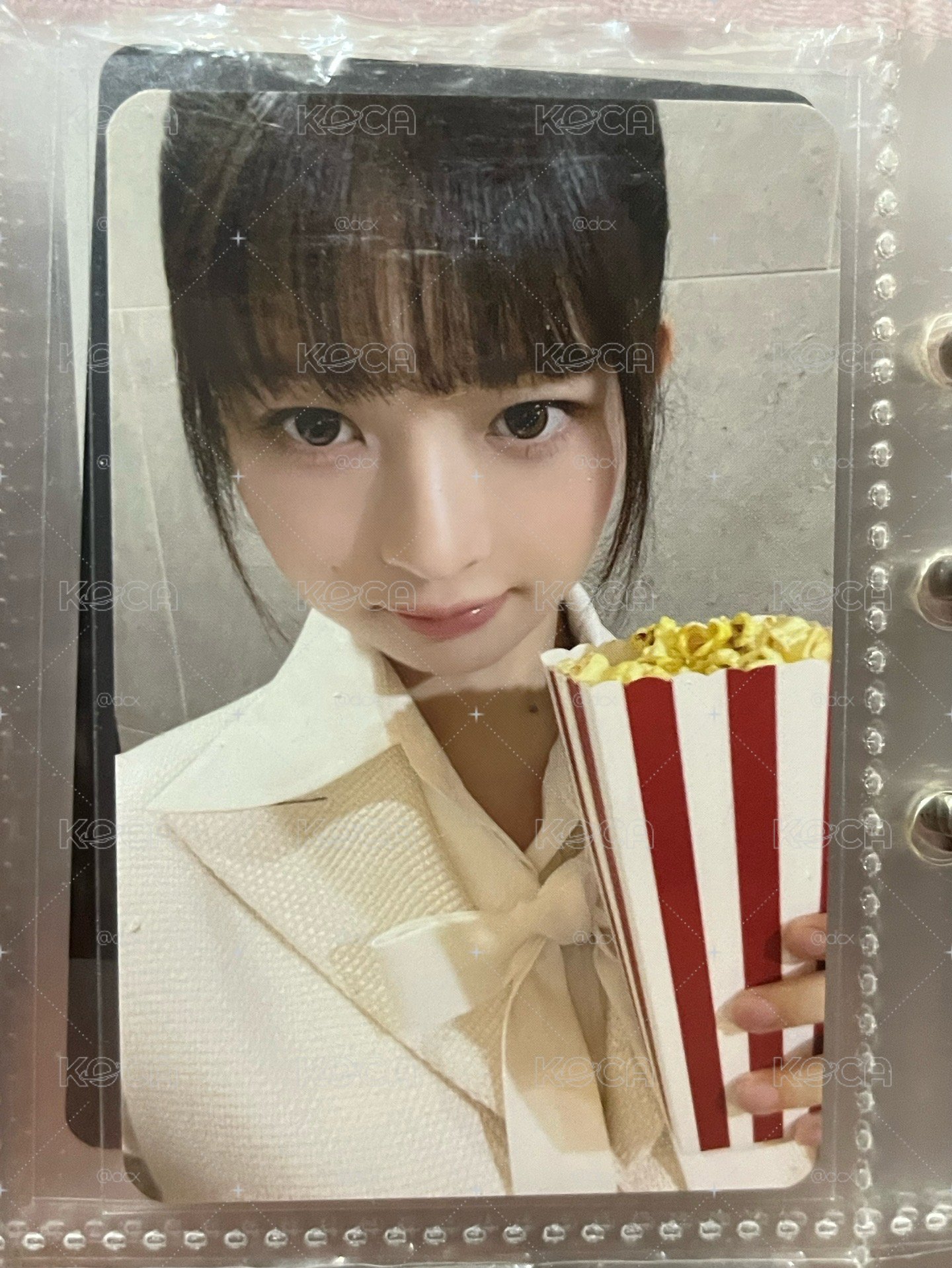 IVE 直井怜 Rei 一巡電影卡套卡 爆米花怜
