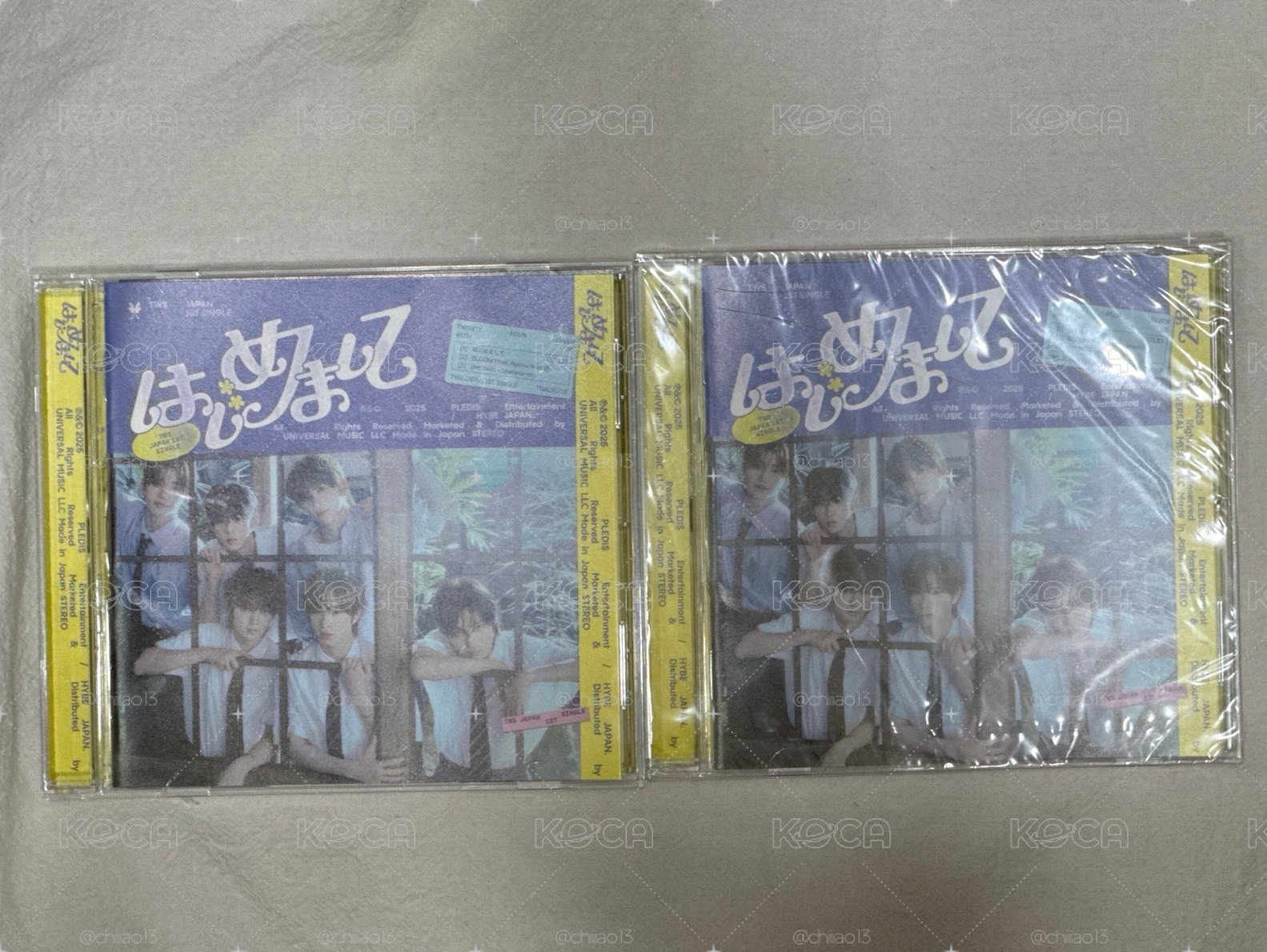 初次見面 專輯 通常盤