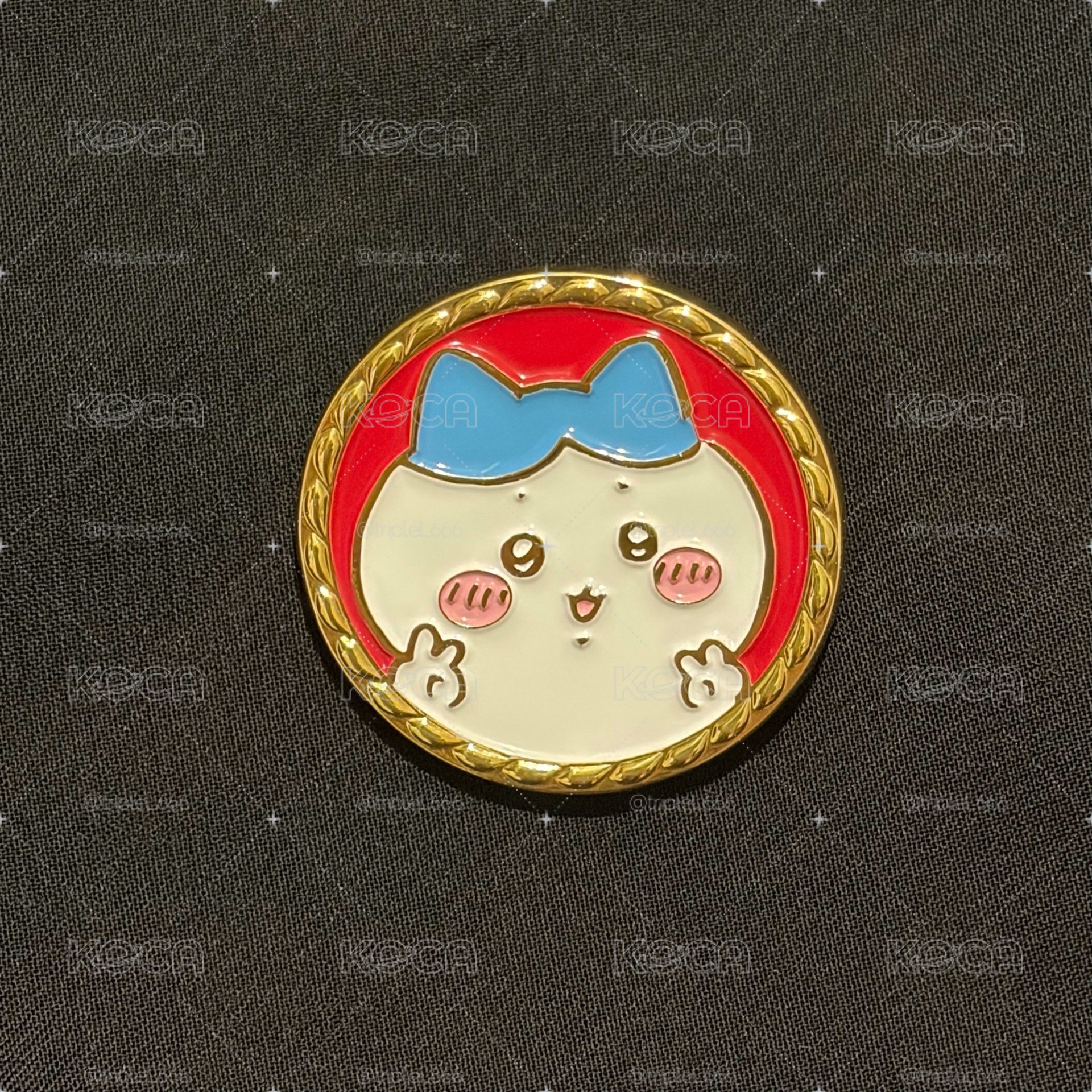 小八貓 金屬徽章