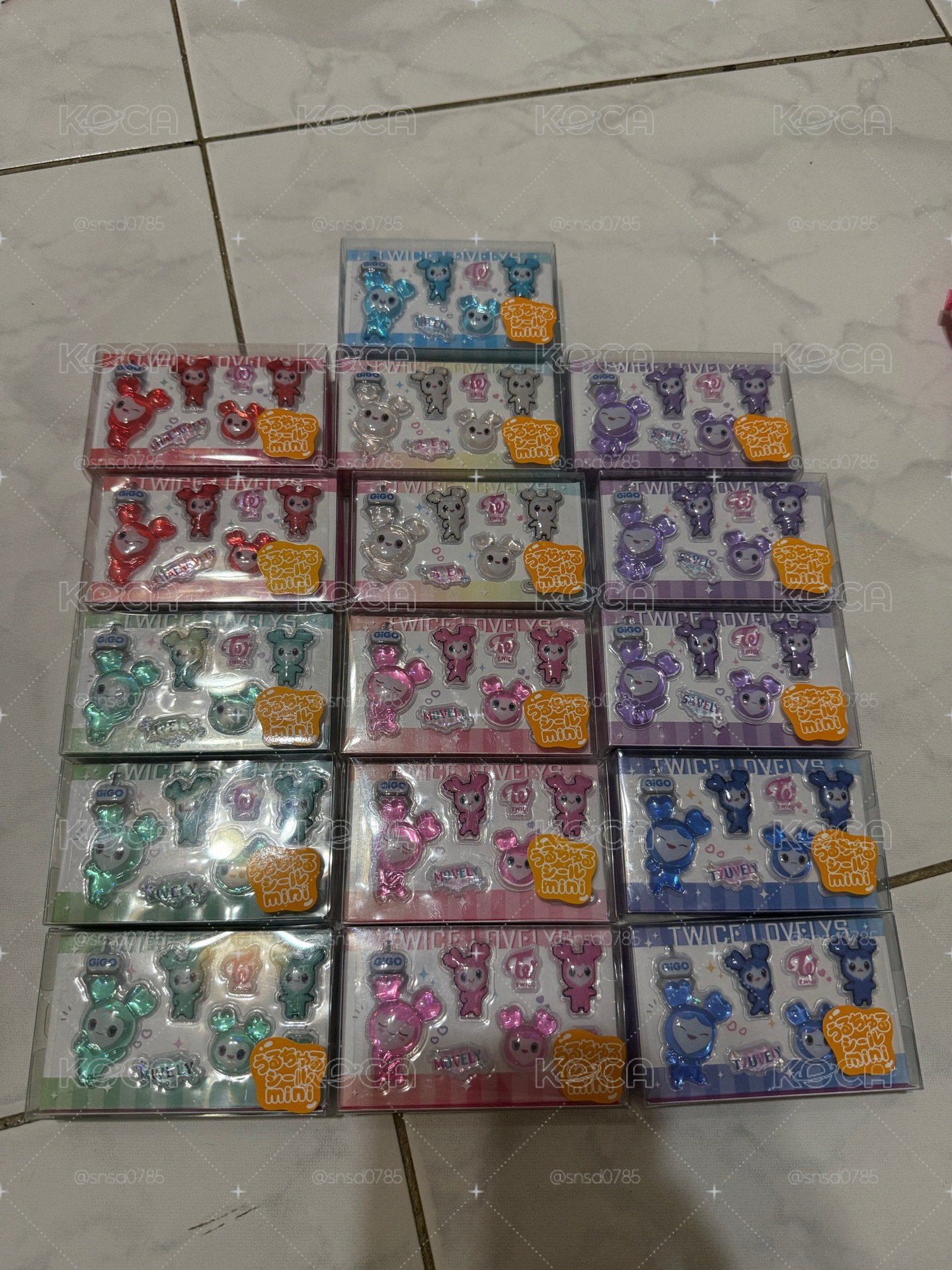 現貨 TWICE Gigo 貼紙 