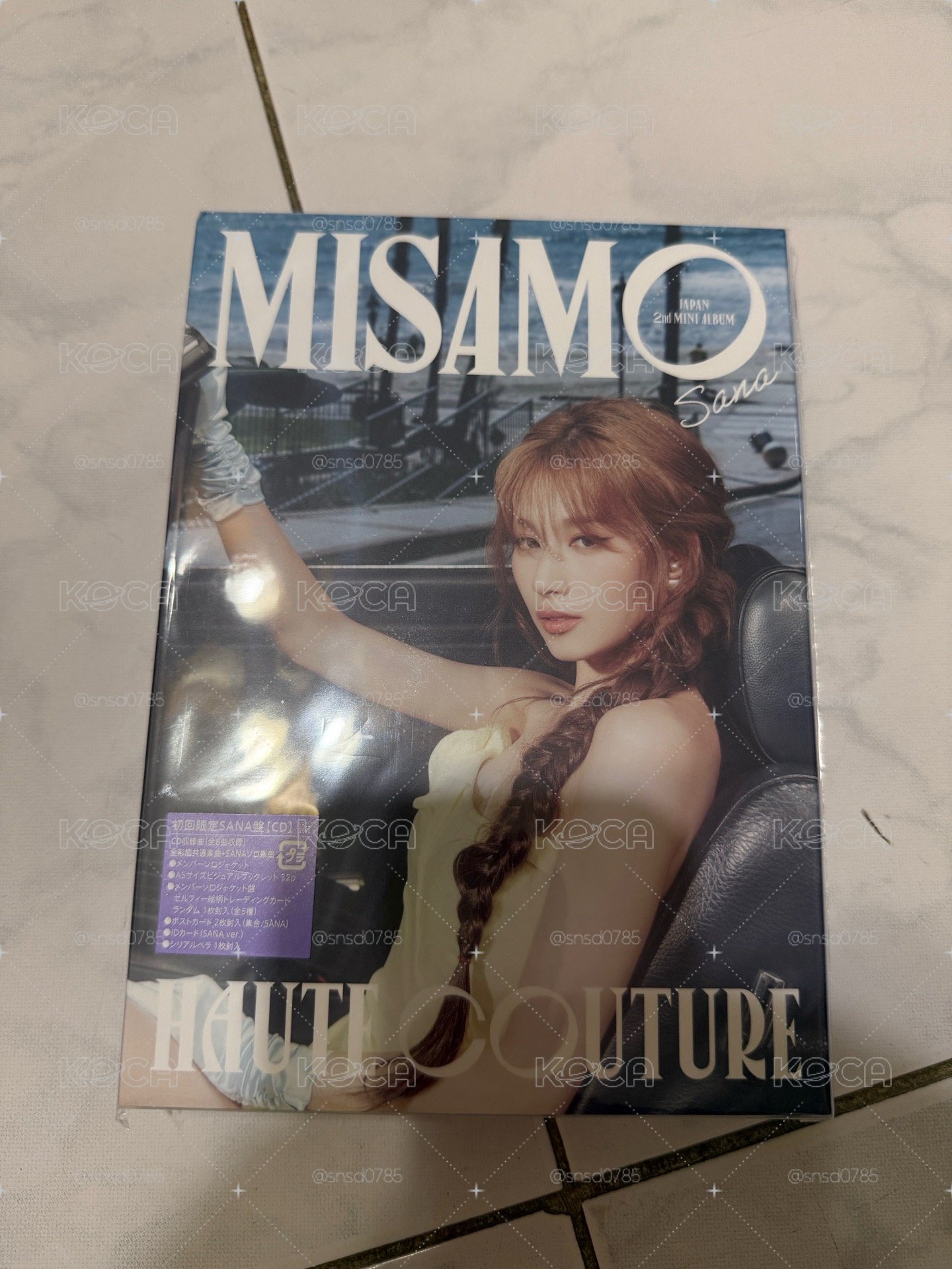 現貨 Misamo 紗 單封 迷二 個人盤 專輯 