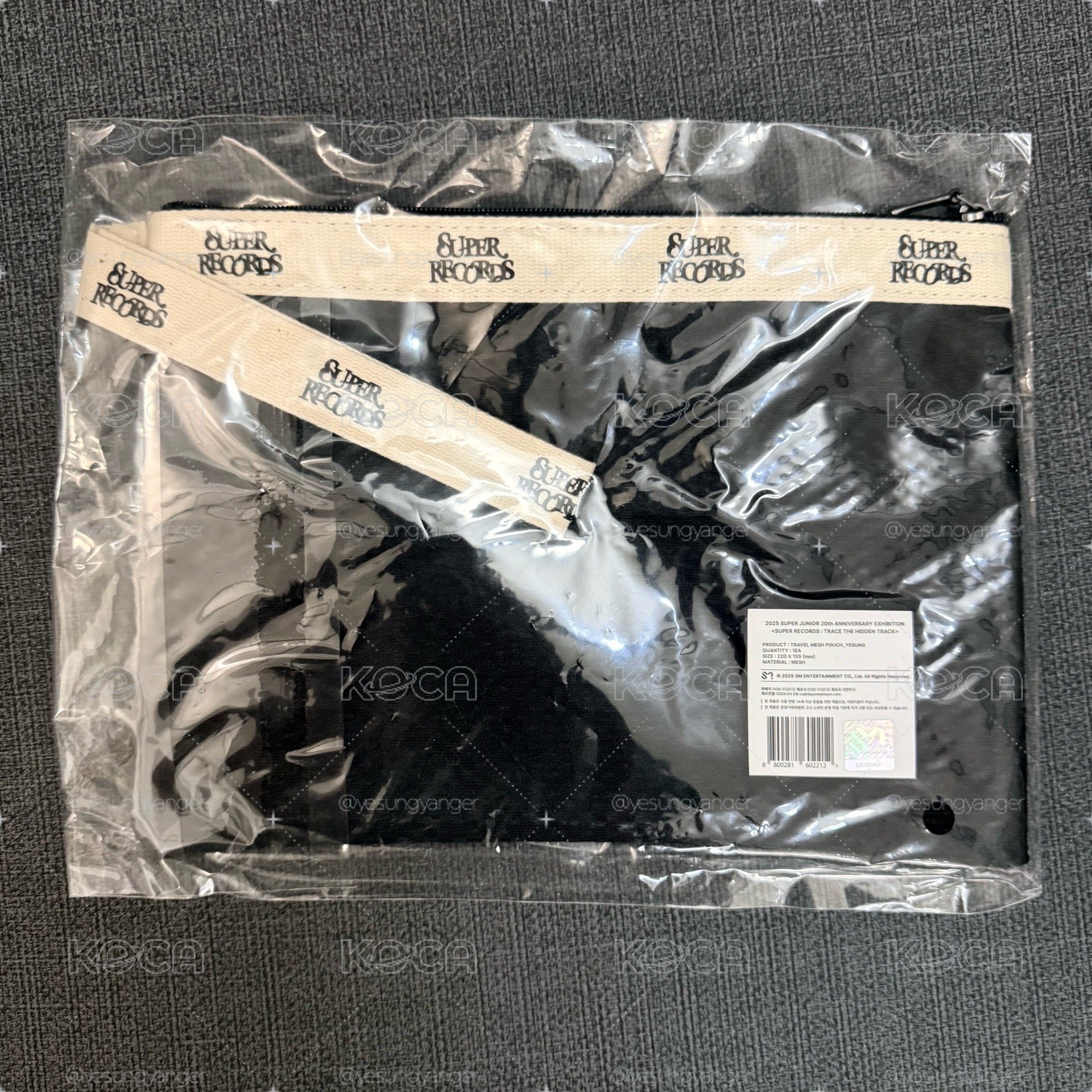 20週年展覽 首爾 旅行袋/藝聲（含卡）