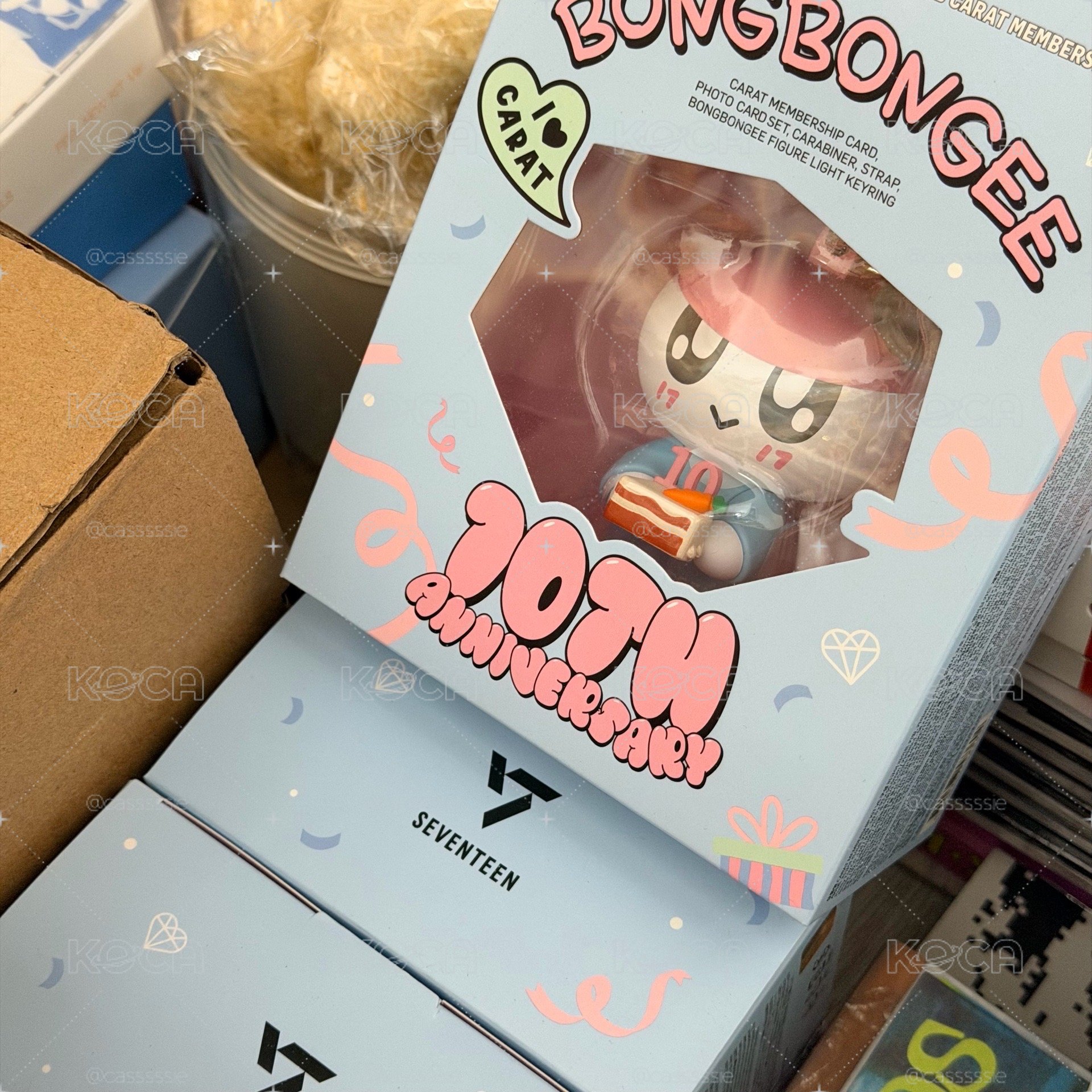 seventeen 10期會員禮 全新未拆