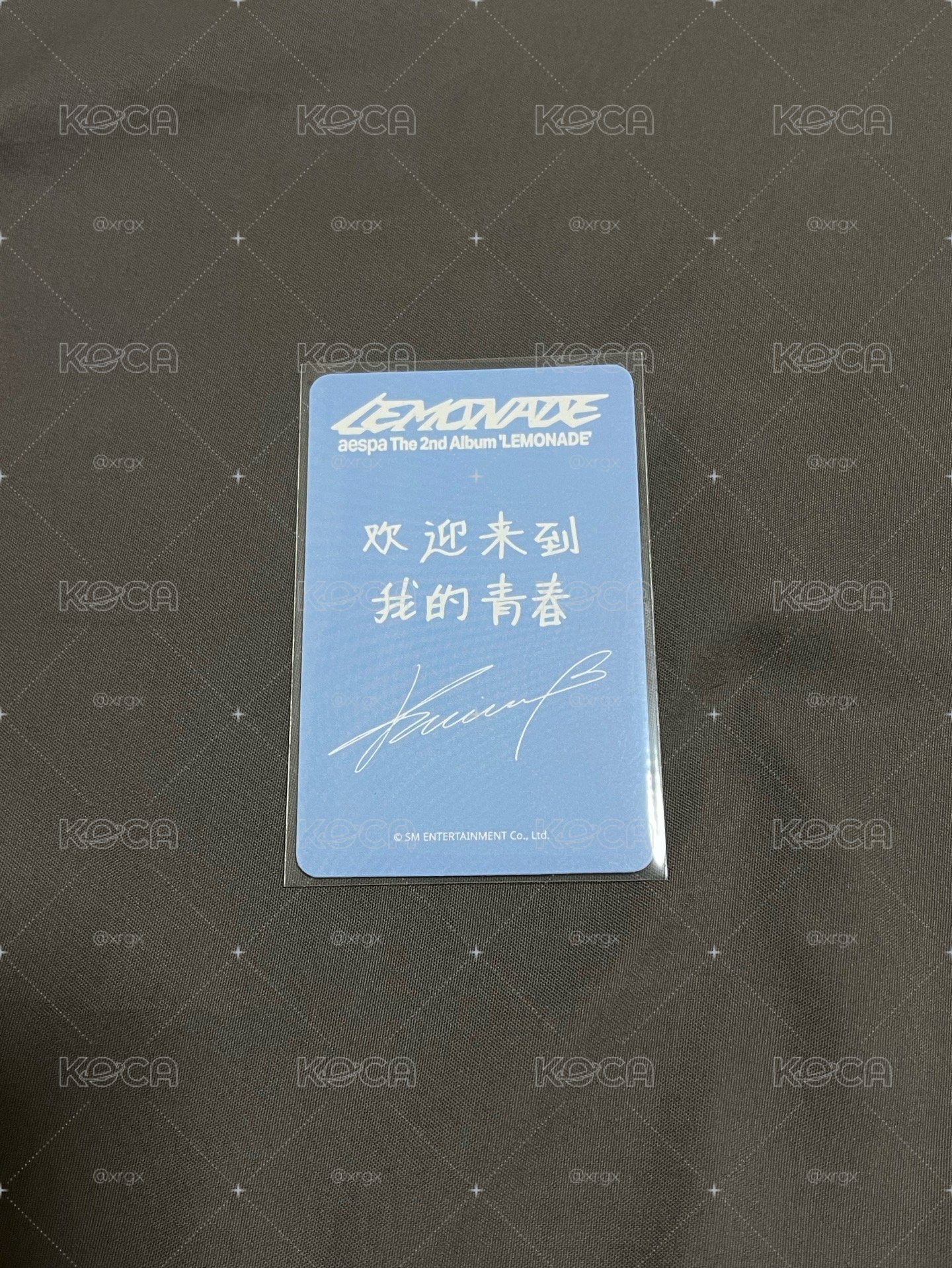 Lemonade 星河幸運2.0 柚 （中文卡背：歡迎來到我的青春）