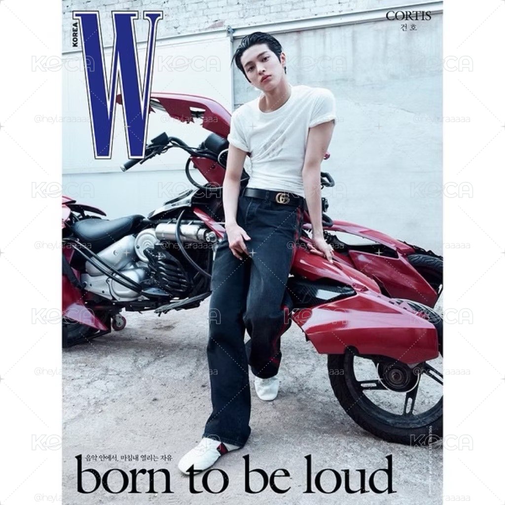 W Volume KEONHO封面 CORTIS 韓國雜誌