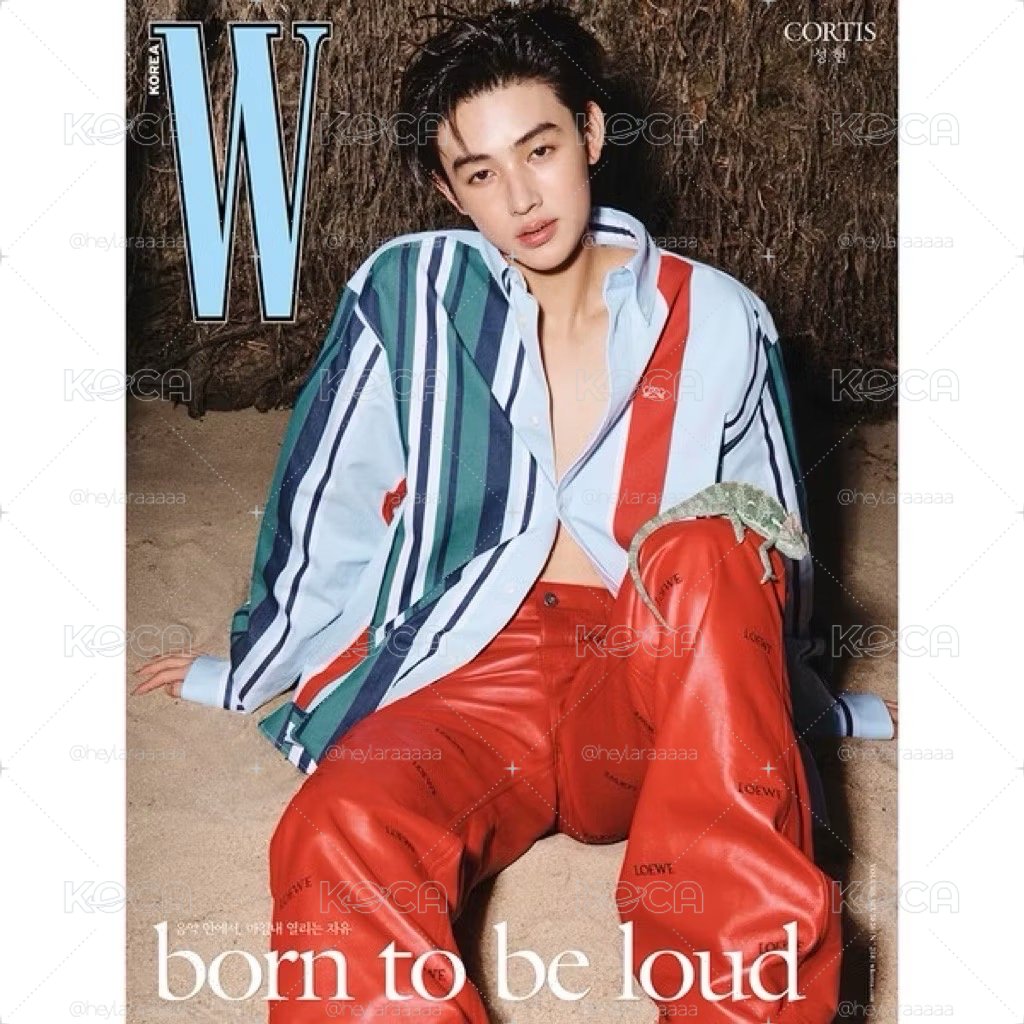 W Volume 2026月 SEONGHYEON封面 CORTIS 韓國雜誌