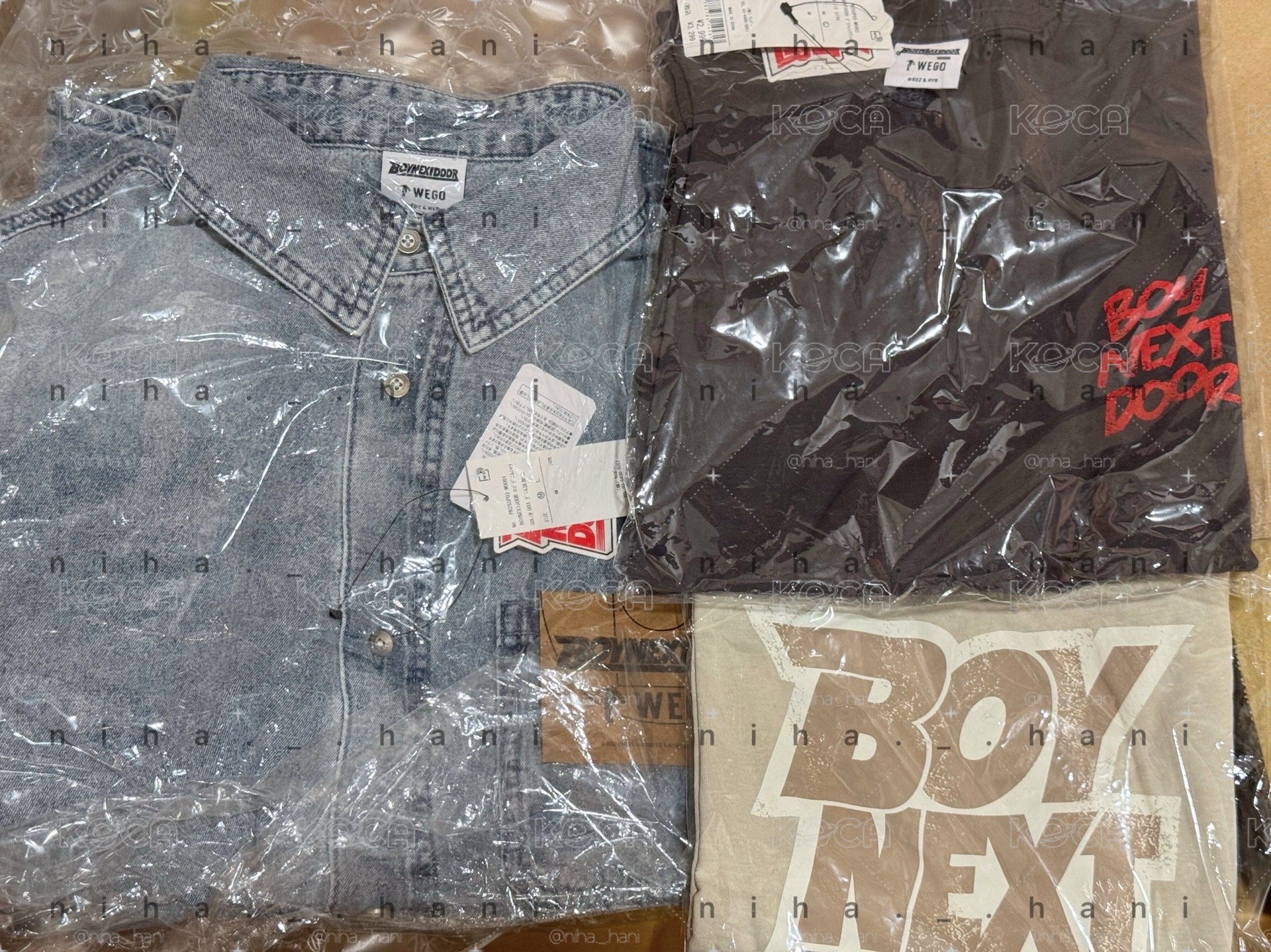 🌟全新現貨 BOYNEXTDOOR X WEGO 聯名