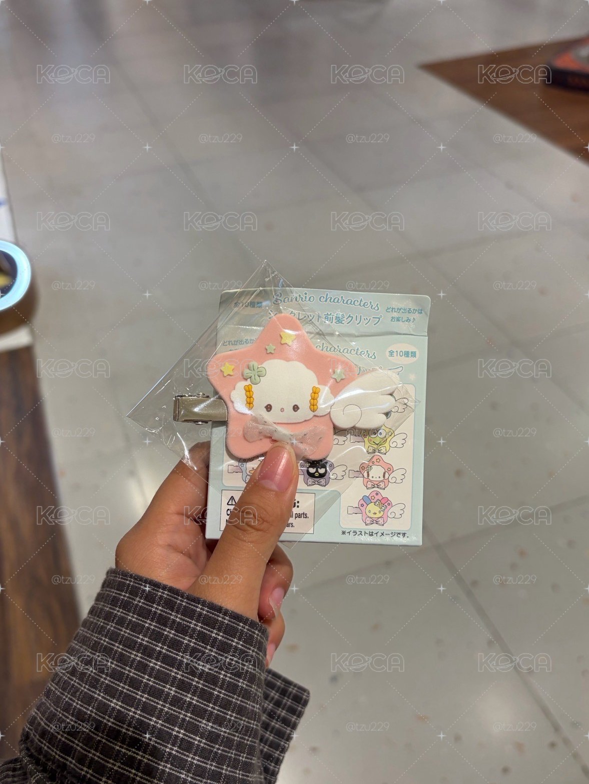 小麥粉髮夾