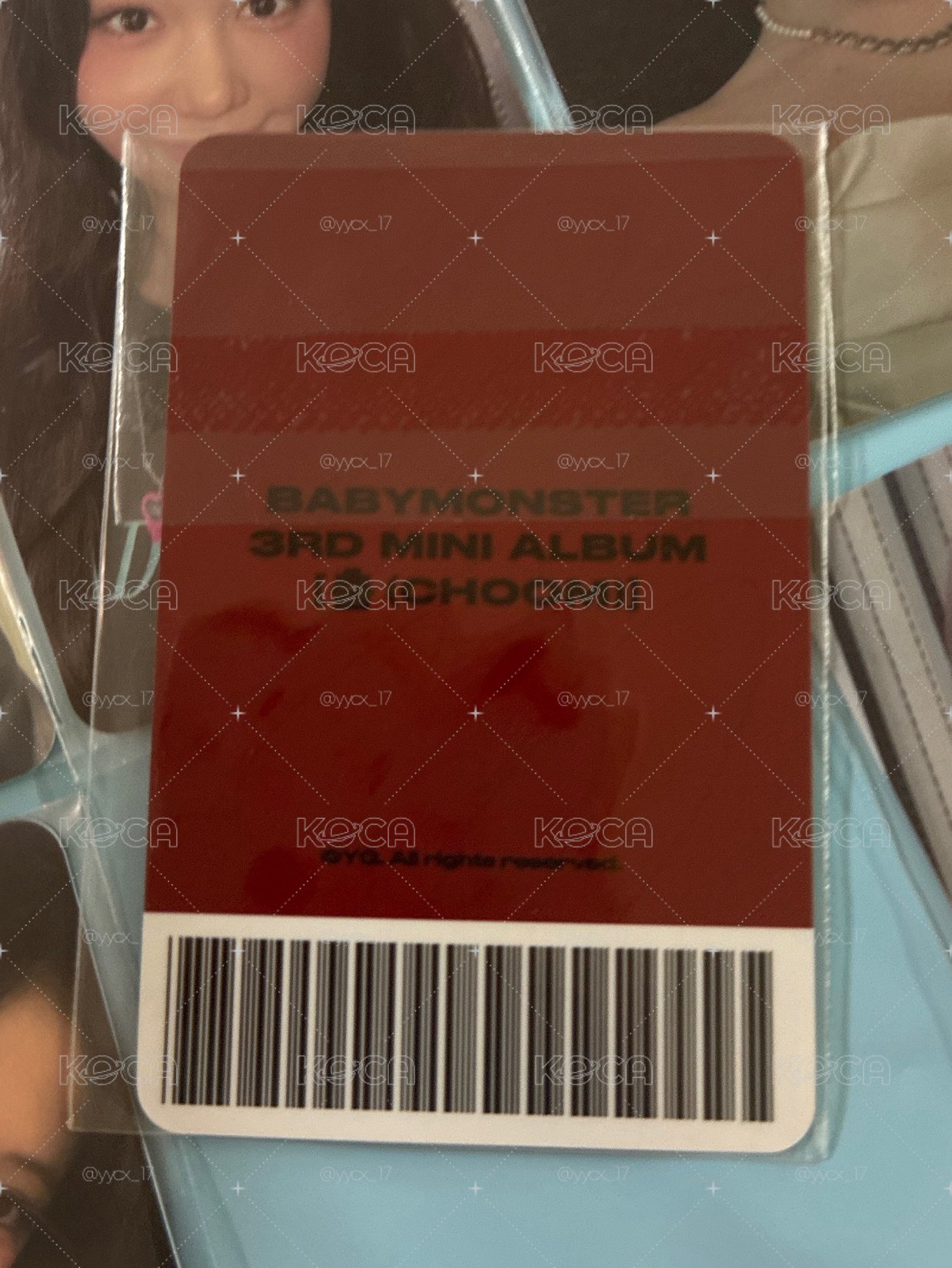 寶怪YG線下幸運卡一套