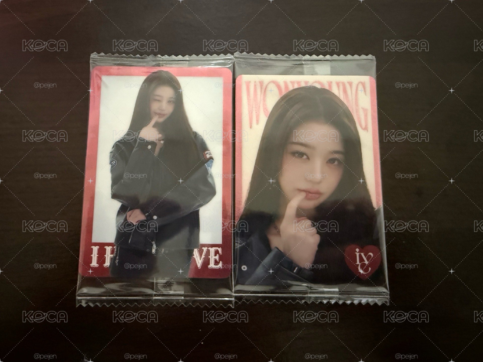 IVE 萬代餅乾卡 現貨