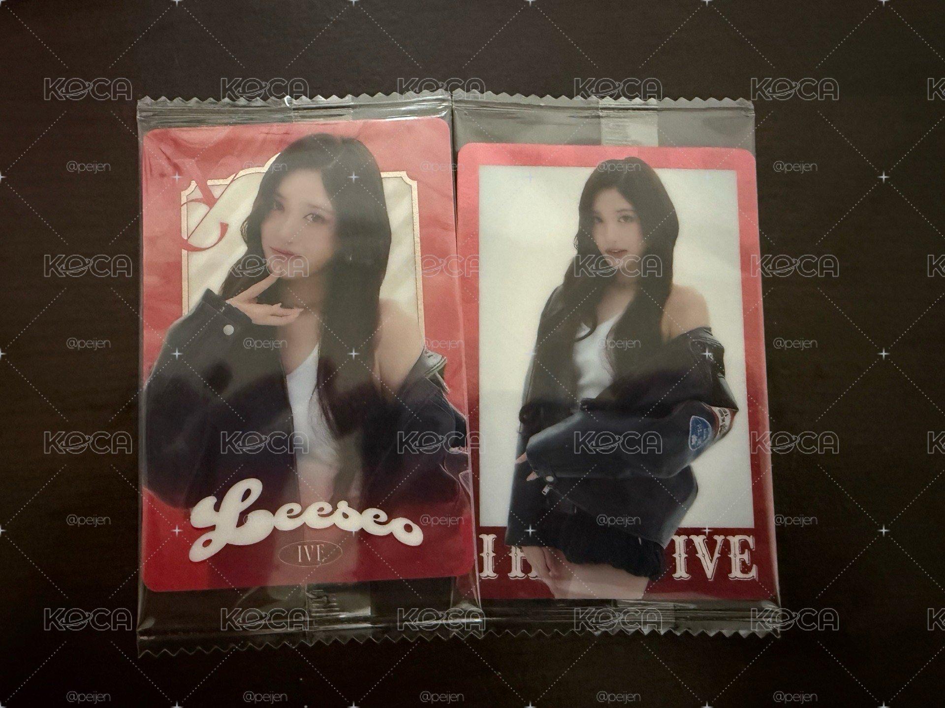 IVE 萬代餅乾卡 現貨