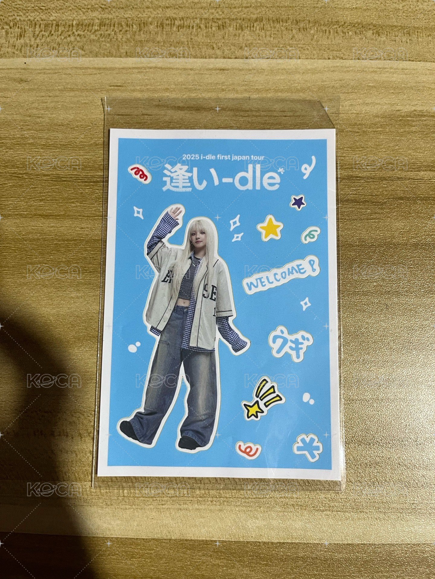 🏆 I-dle 2025 日巡 扭蛋 貼紙 雨琦