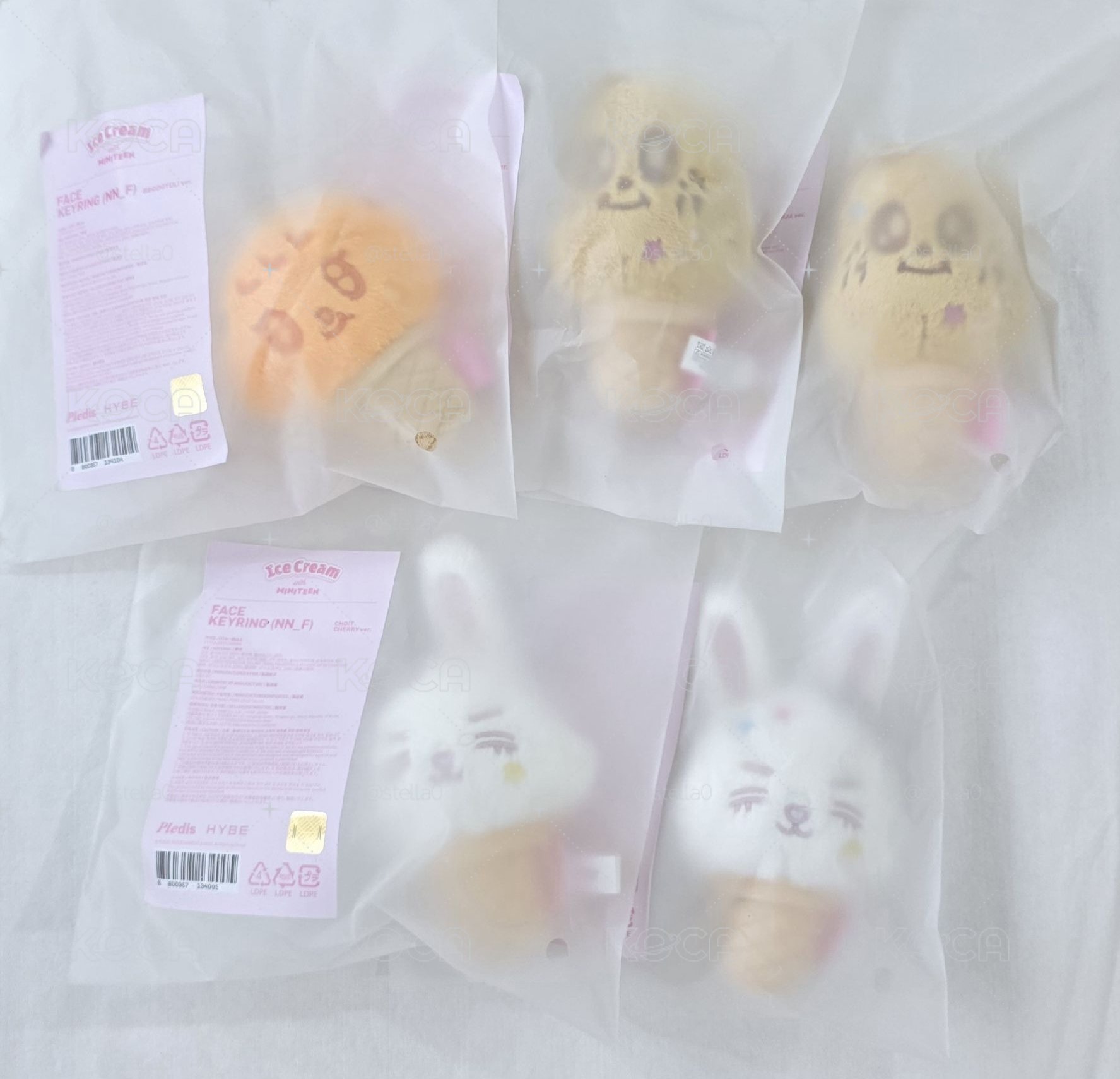 SEVENTEEN MINITEEN 冰淇淋娃 甜筒娃