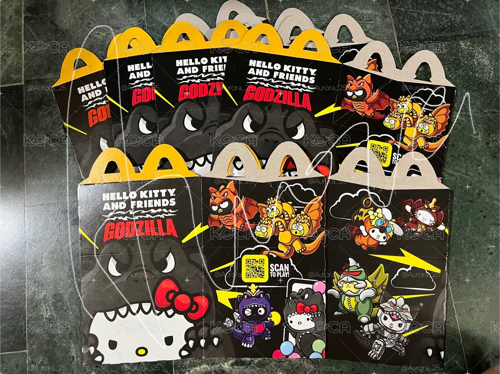 美國麥當勞限定⭐️McDonald x Hello Kitty x monster takeover 