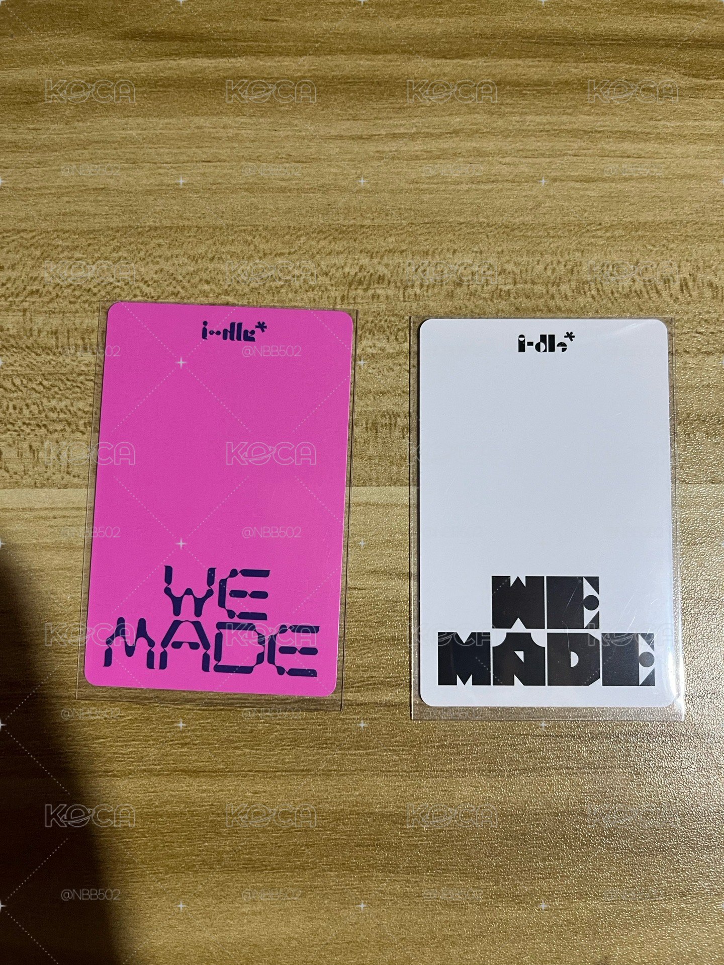 🏆 I-dle 香水專+mono專 專卡