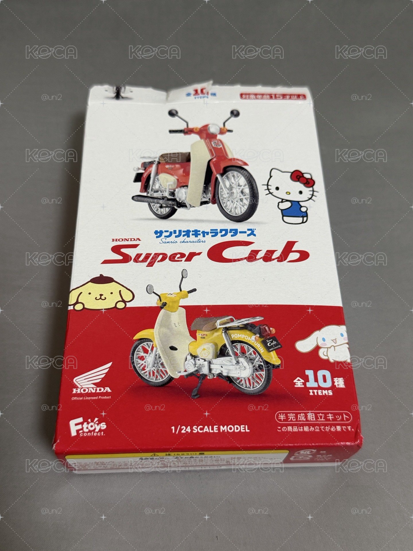 大耳狗honda super cu食玩